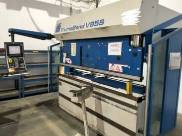 Trumpf TrumaBend V85S-maskinen framifrån