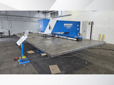 BOSCHERT Multipunch 1500 x 3000-maskinen framifrån