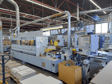 HOMAG Optimat KL 78/A20/S2/Z-maskinen framifrån
