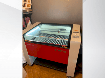 Trotec Speedy 360-maskinen framifrån