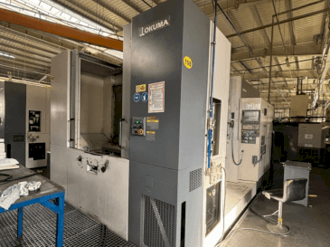 Okuma MA 600 HB-maskinen framifrån