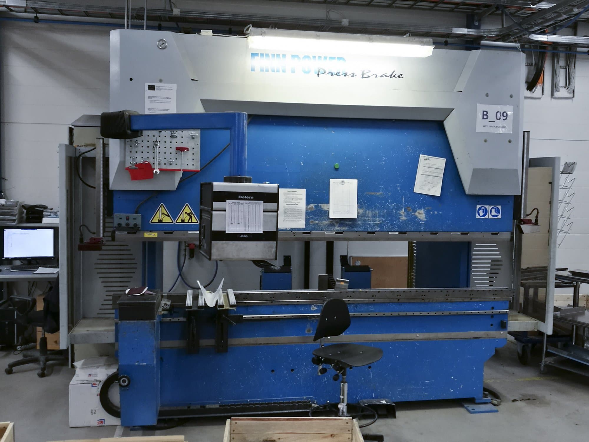 Finn-Power-maskinen framifrånB 125-3060 GC CL6
