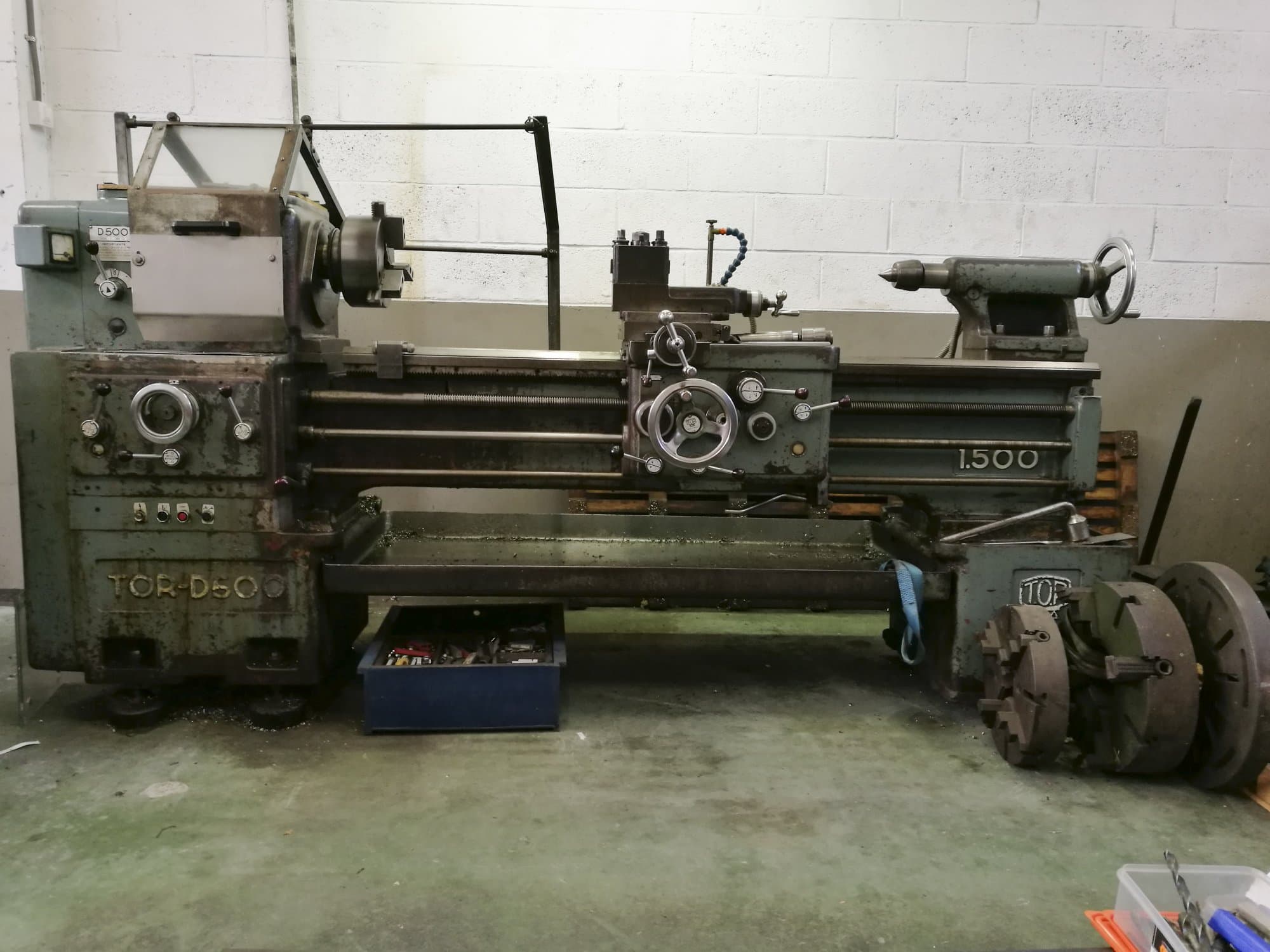 TOR-maskinen framifrånD-500