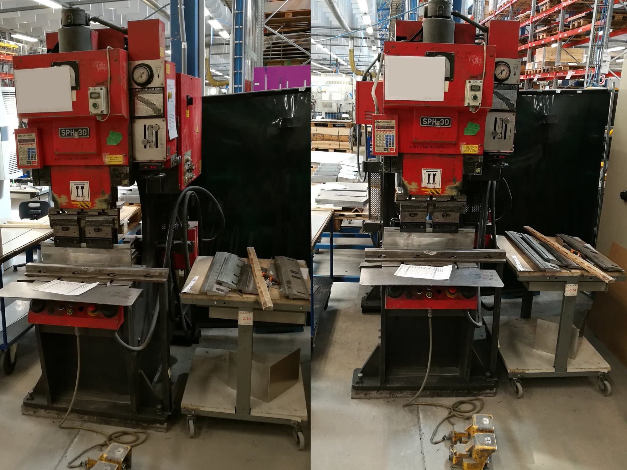 AMADA-maskinen framifrånSPH-30C