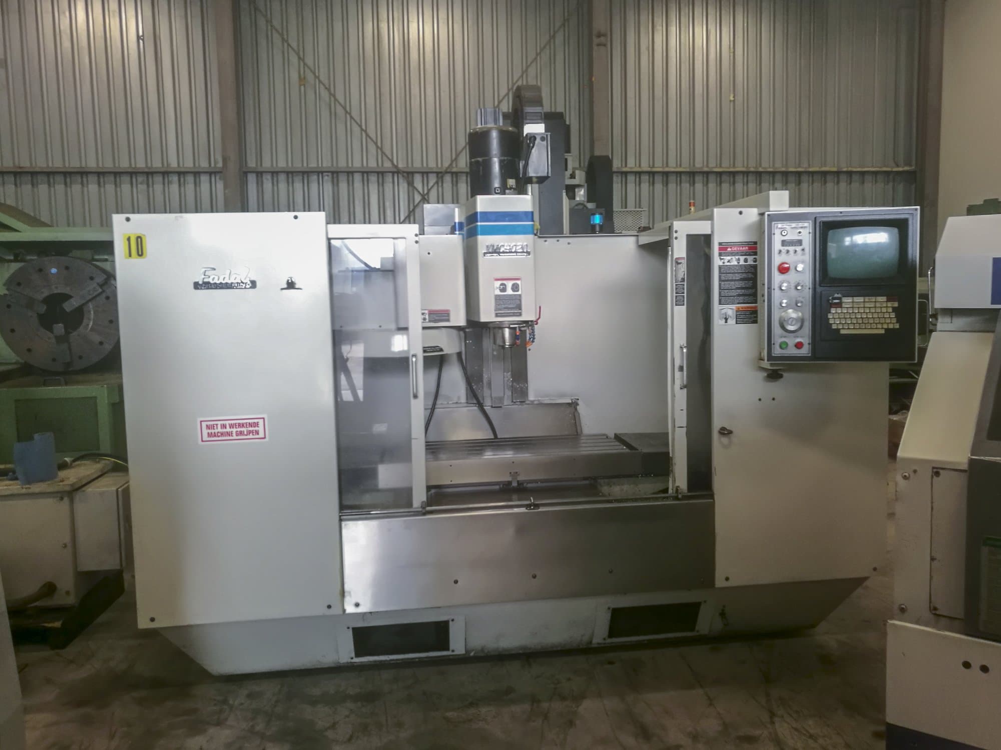 FADAL-maskinen framifrånVMC 4020HT