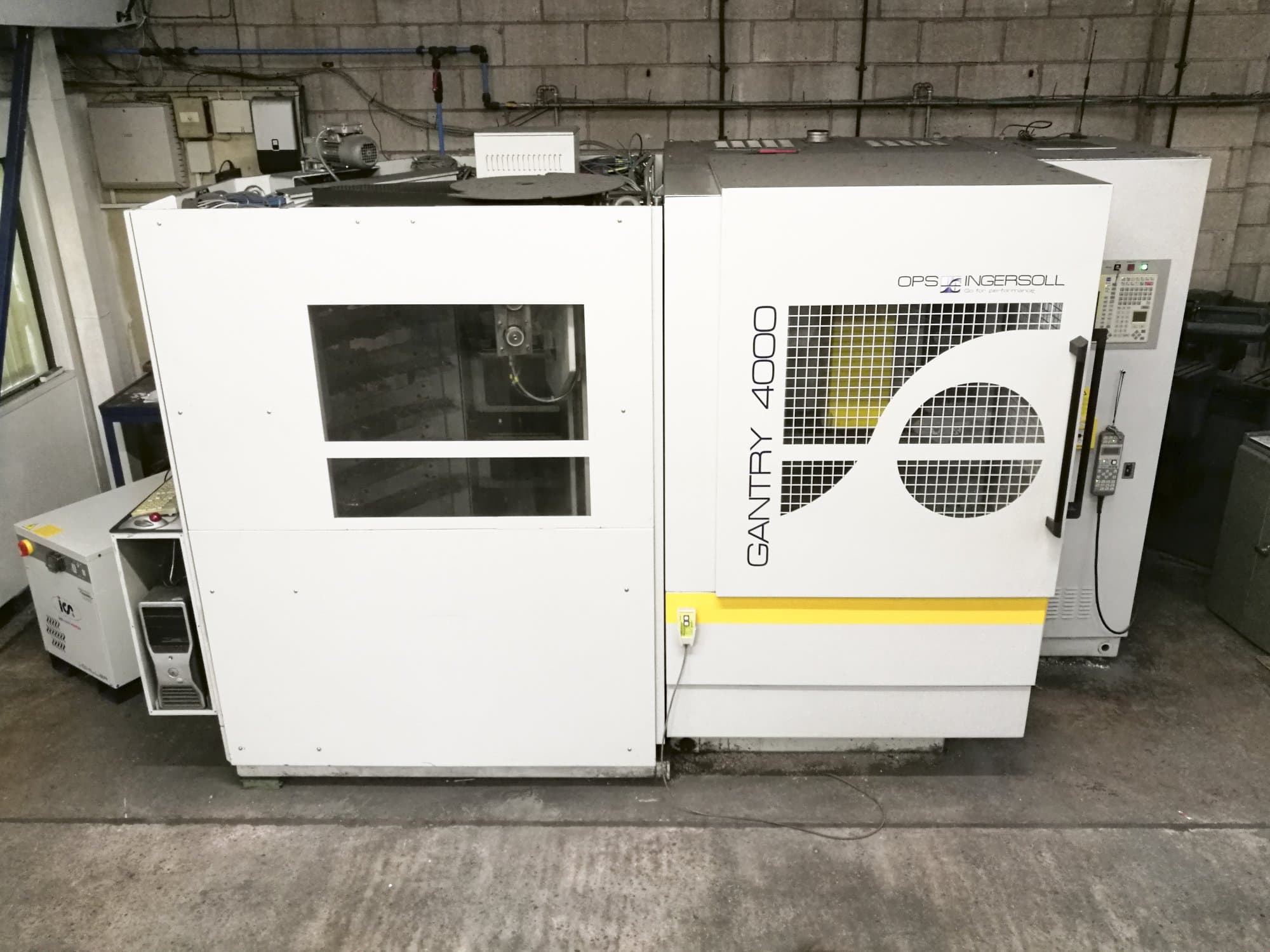 OPS-INGERSOLL-maskinen framifrånGantry 4000