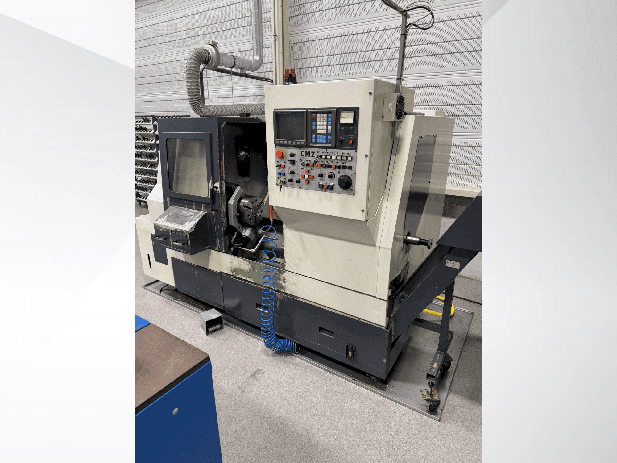 CMZ TB1 480 A-maskinen framifrån
