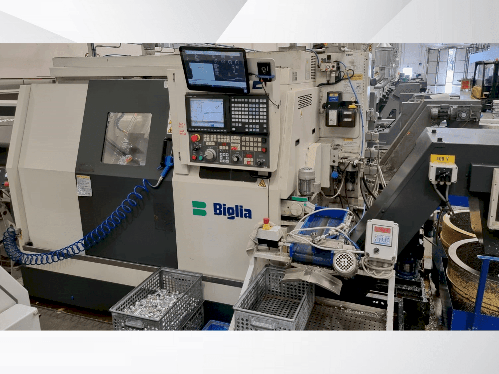 Biglia B436 Y2-maskinen framifrån