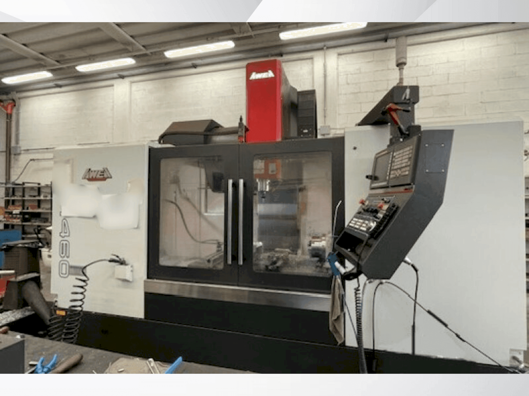 AWEA AF 1460-maskinen framifrån