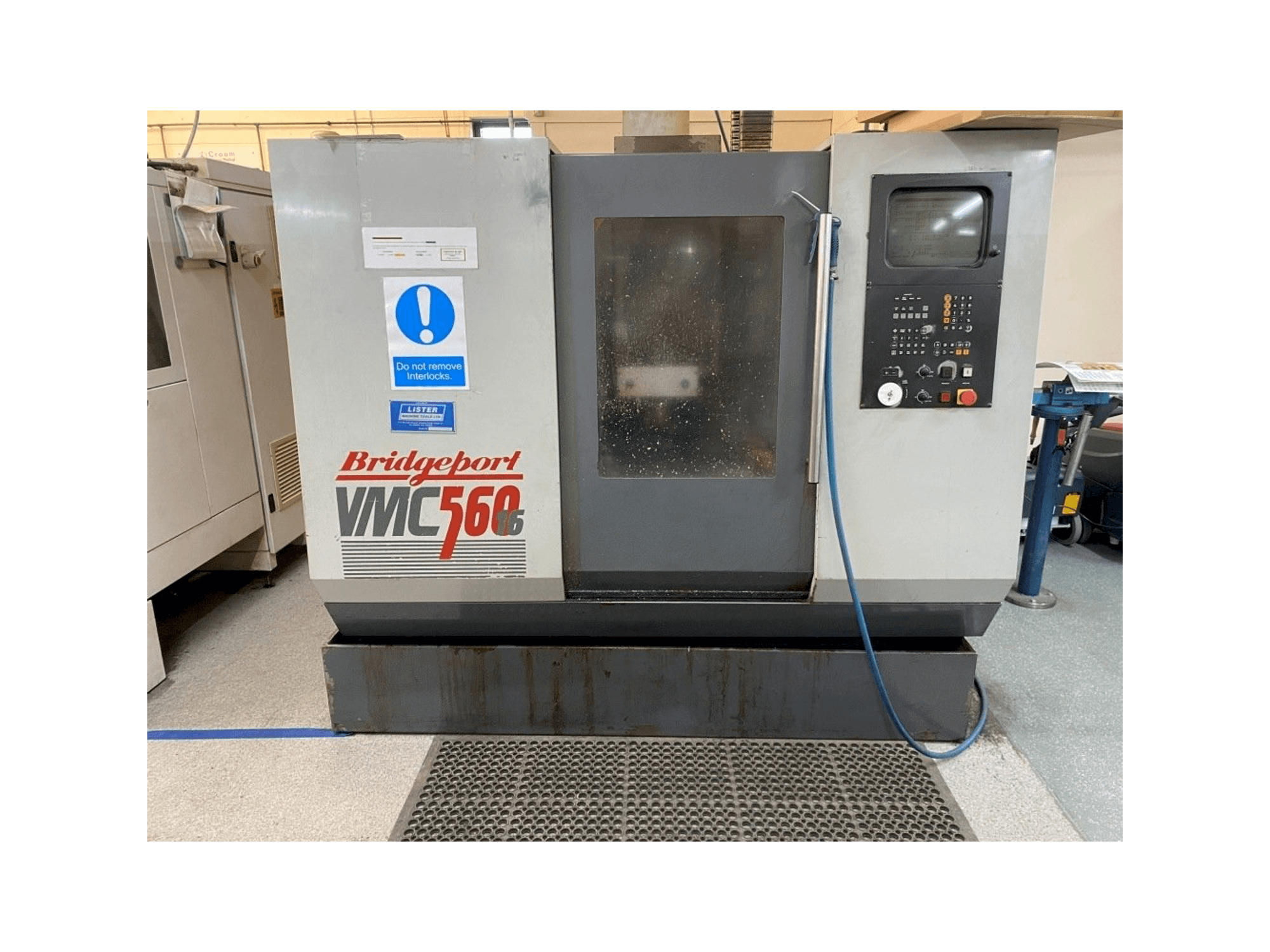 Bridgeport VMC 560/16-maskinen framifrån