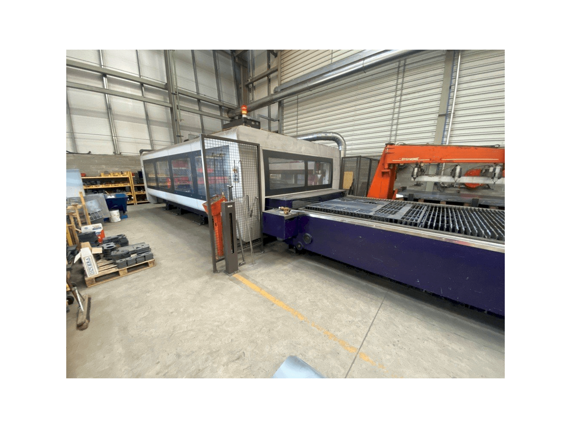 Bystronic BySprint Pro 4020-maskinen framifrån