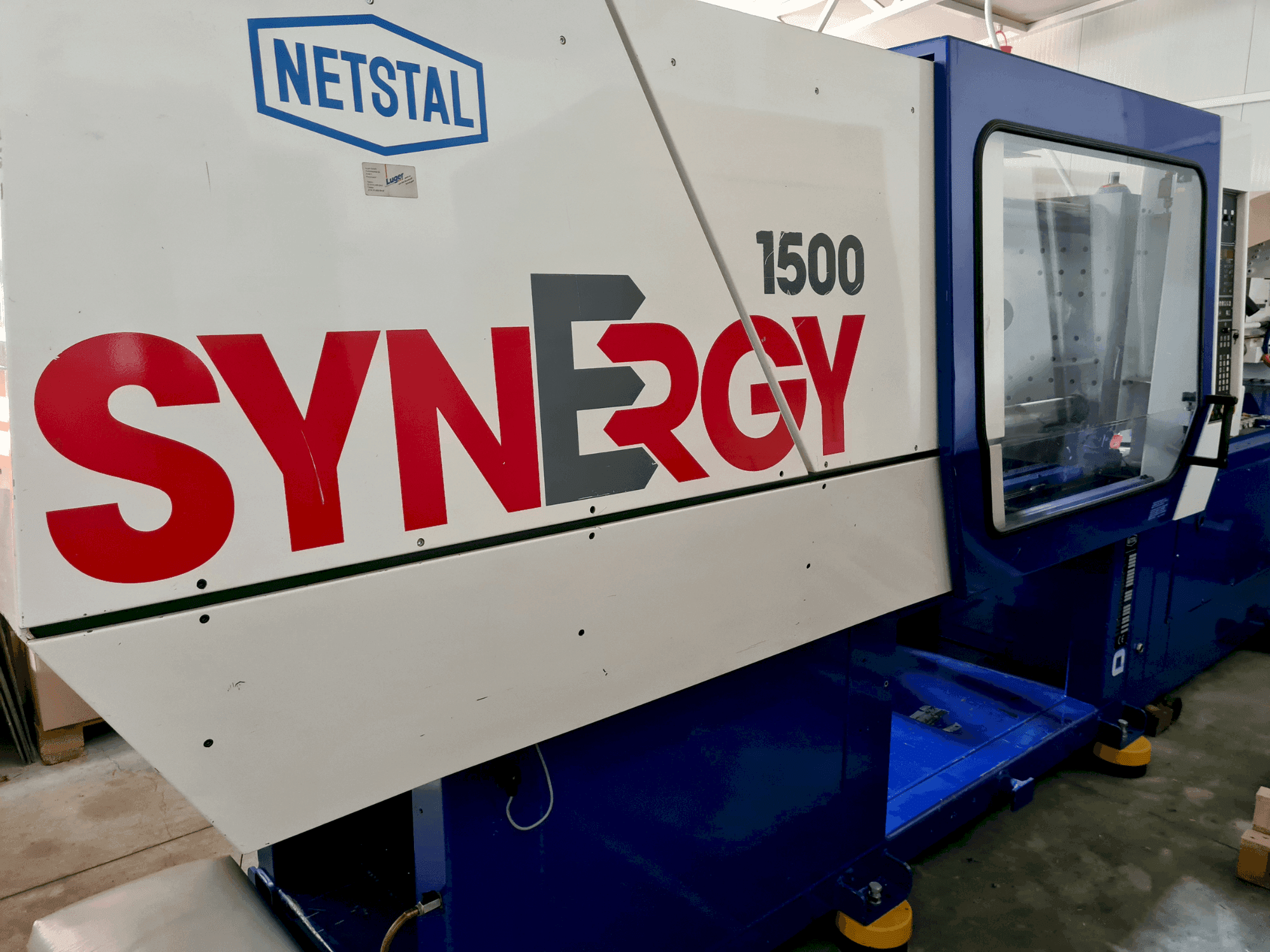 Netstal SYNERGY 1500-600-maskinen framifrån