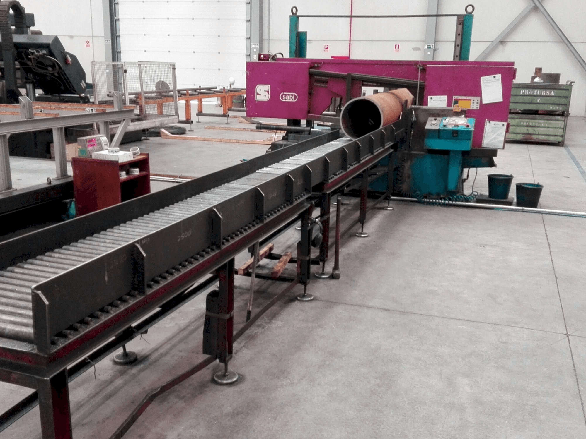 Sabi PB-450A-NC-maskinen framifrån