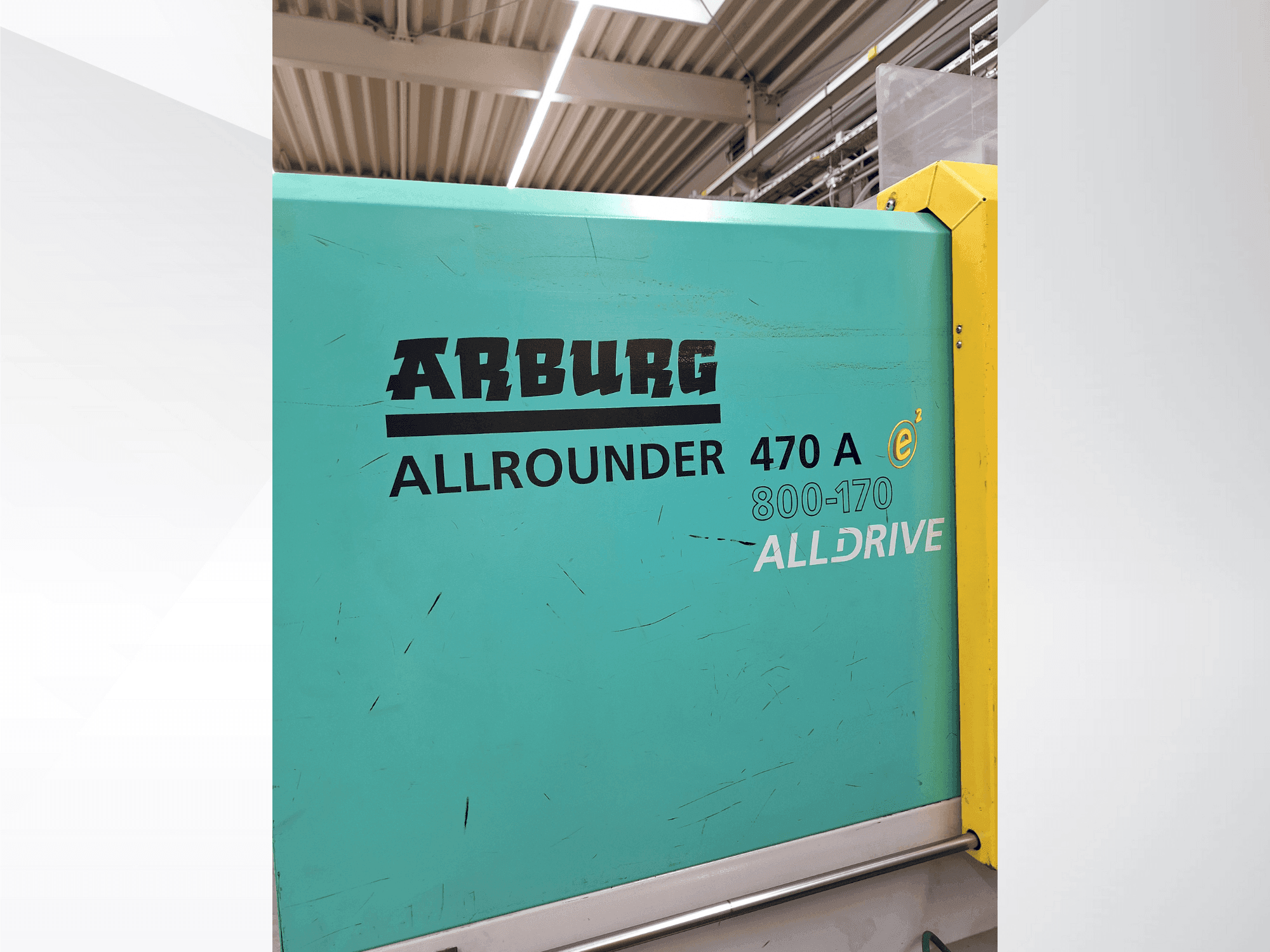 Arburg 470 A 800-170-maskinen framifrån