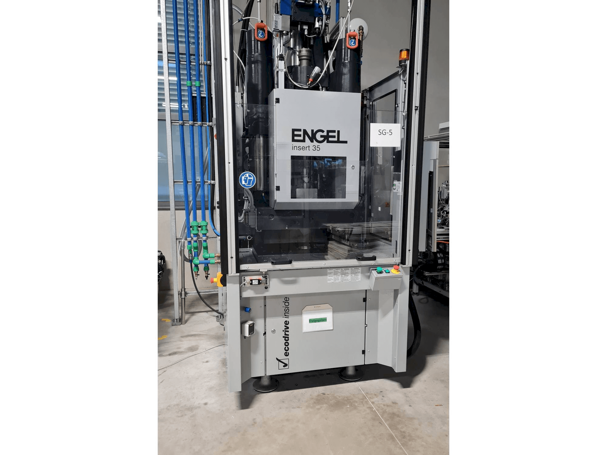 Engel insert 60V-35 single XS ecodrive-maskinen framifrån