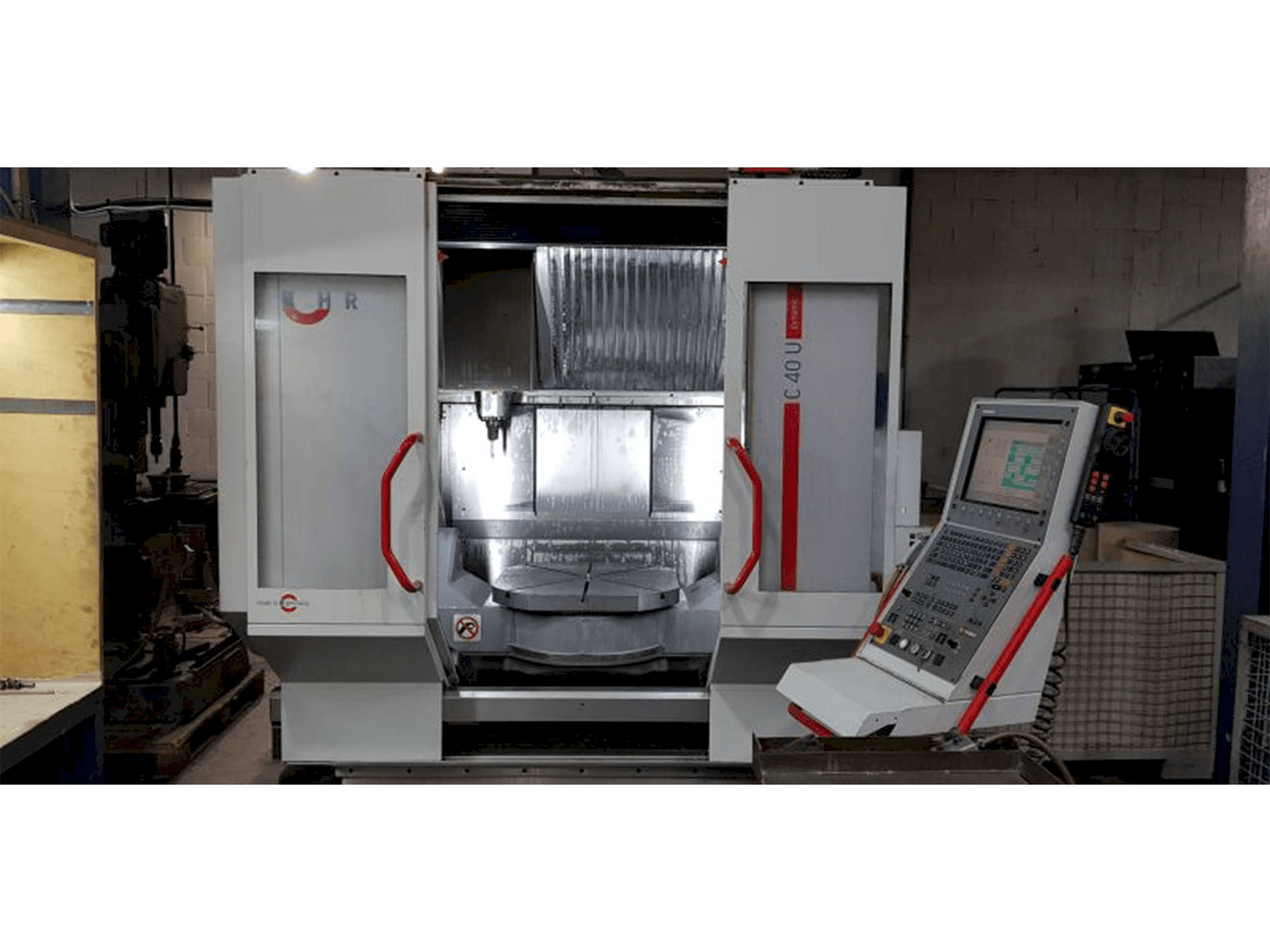 HERMLE C40 U MT-maskinen framifrån