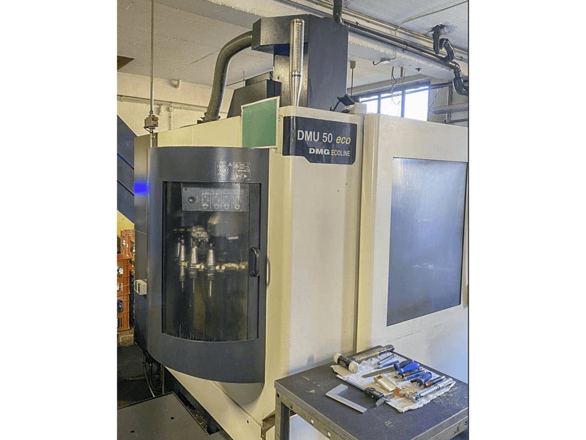 DMG MORI DMU 50 eco-maskinen framifrån