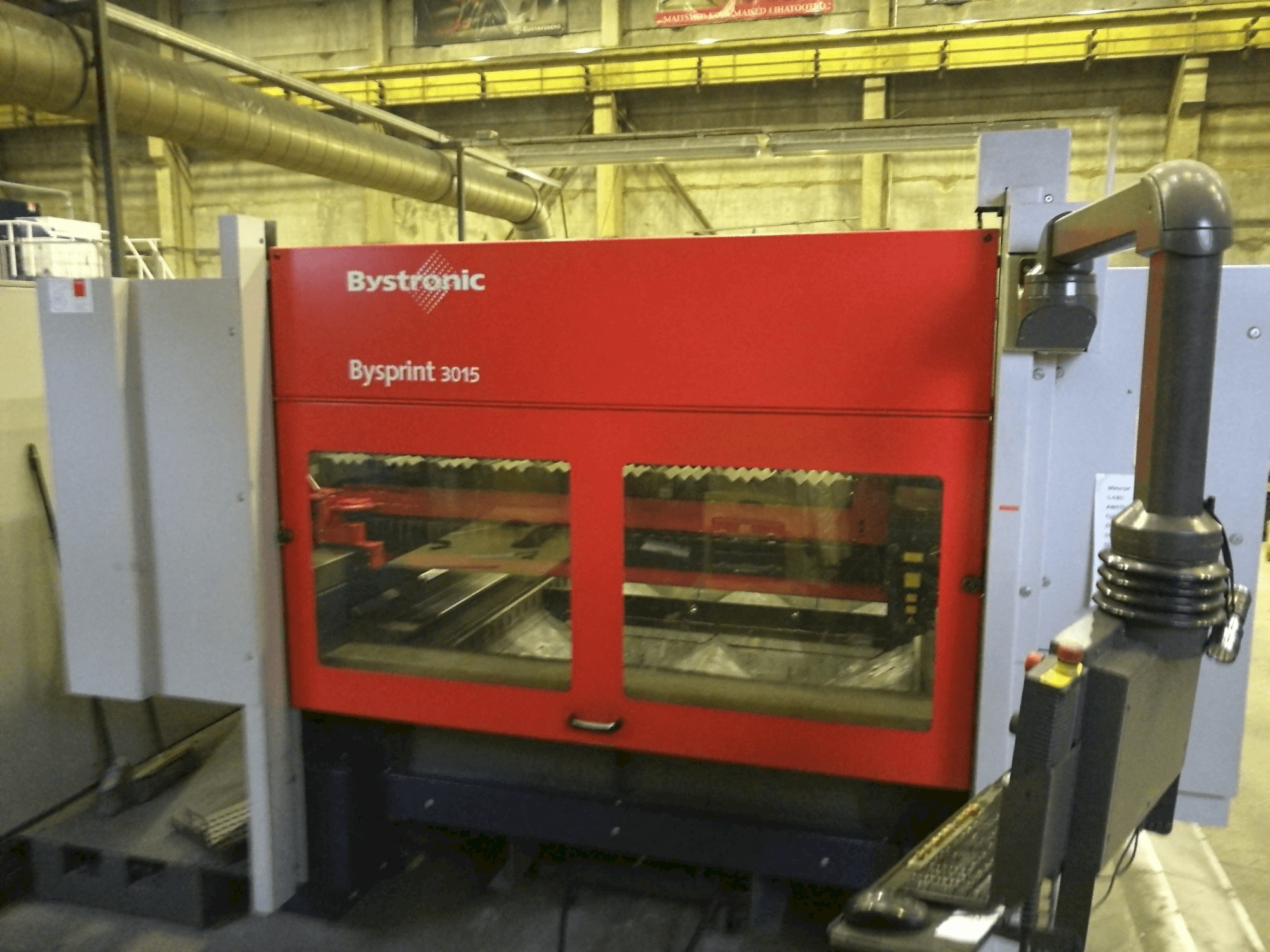 Bystronic Bysprint 3015-maskinen framifrån
