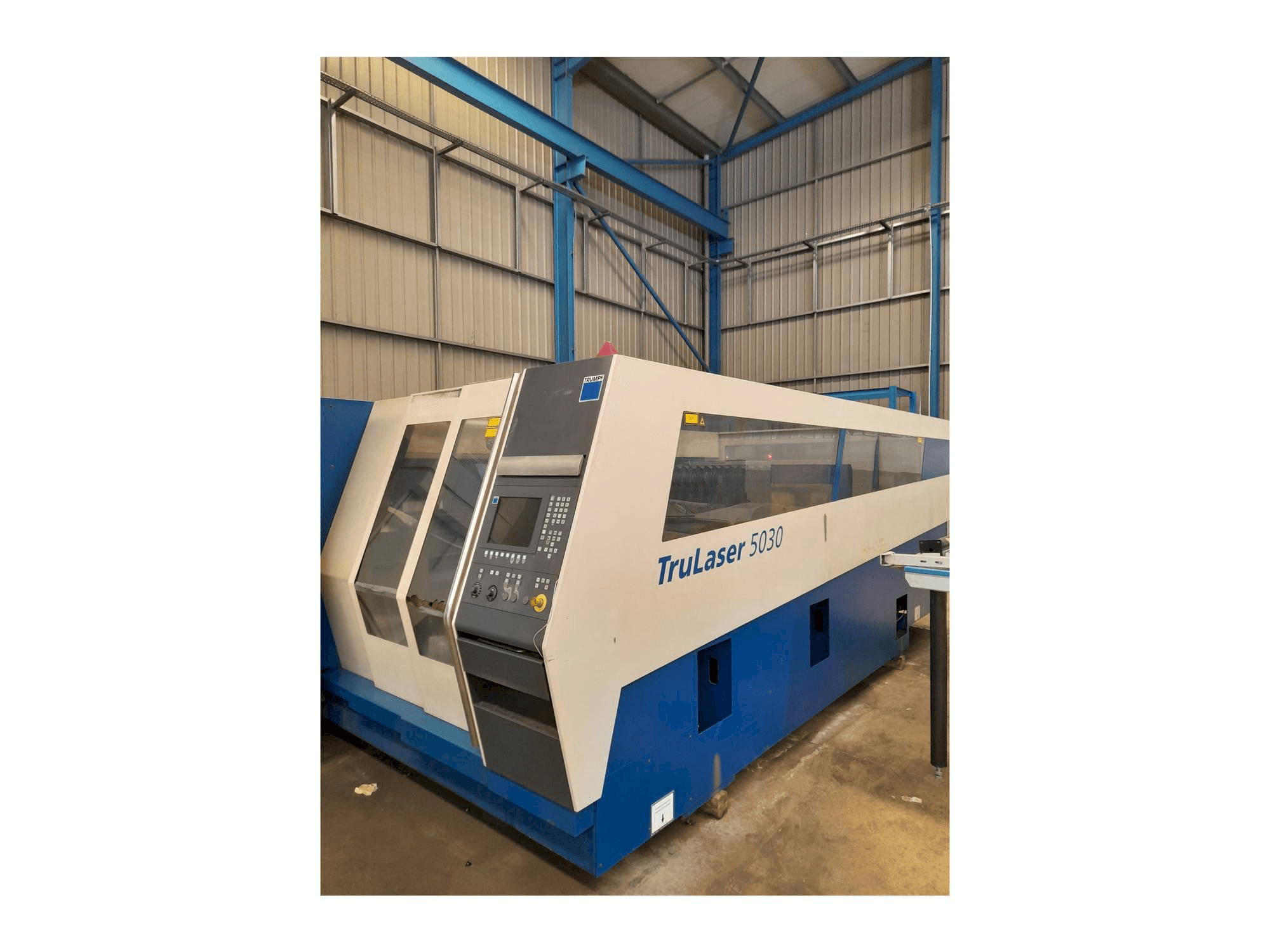 Trumpf Trulaser 5030-maskinen framifrån