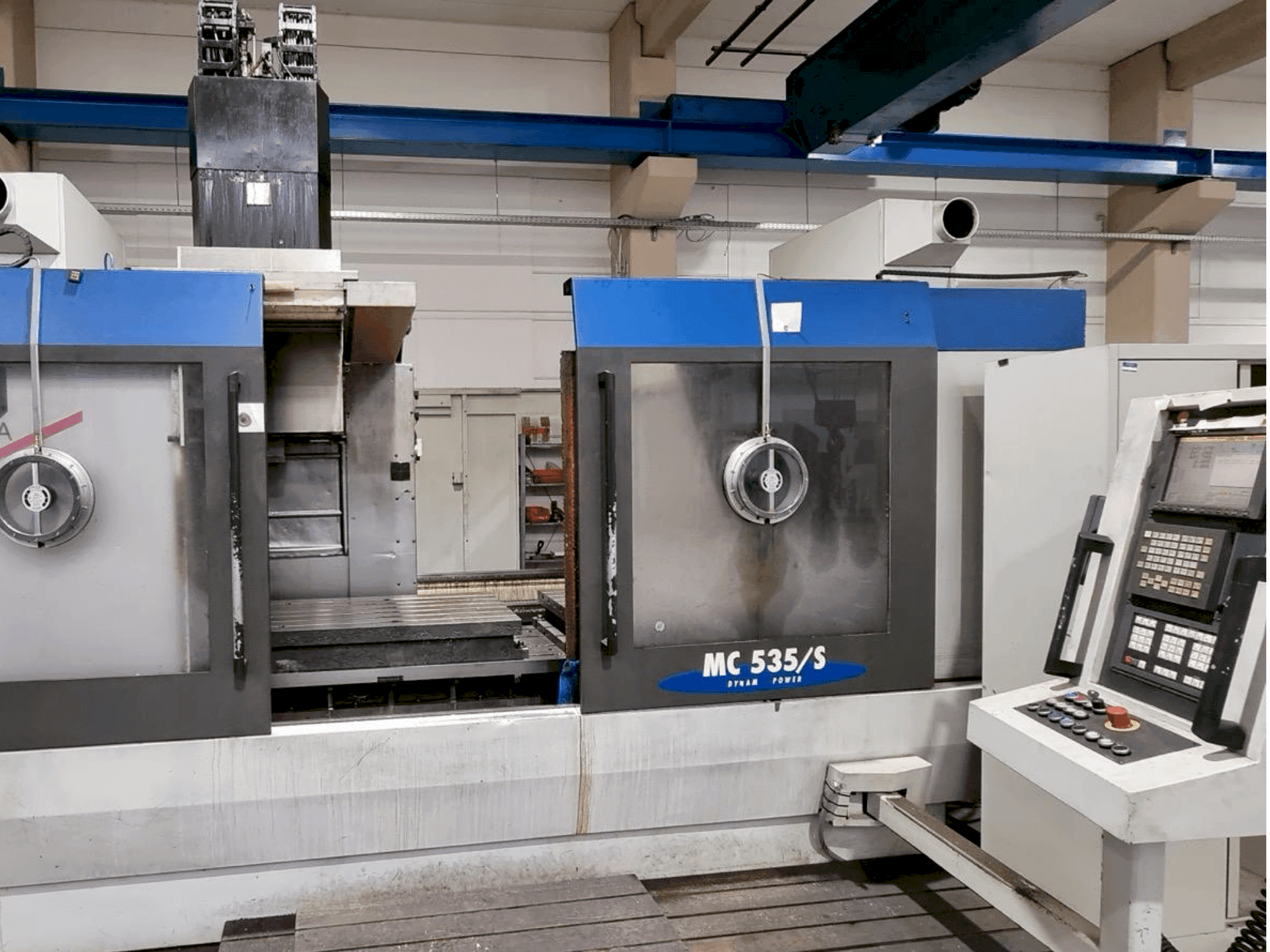 STAMA MC 535-maskinen framifrån