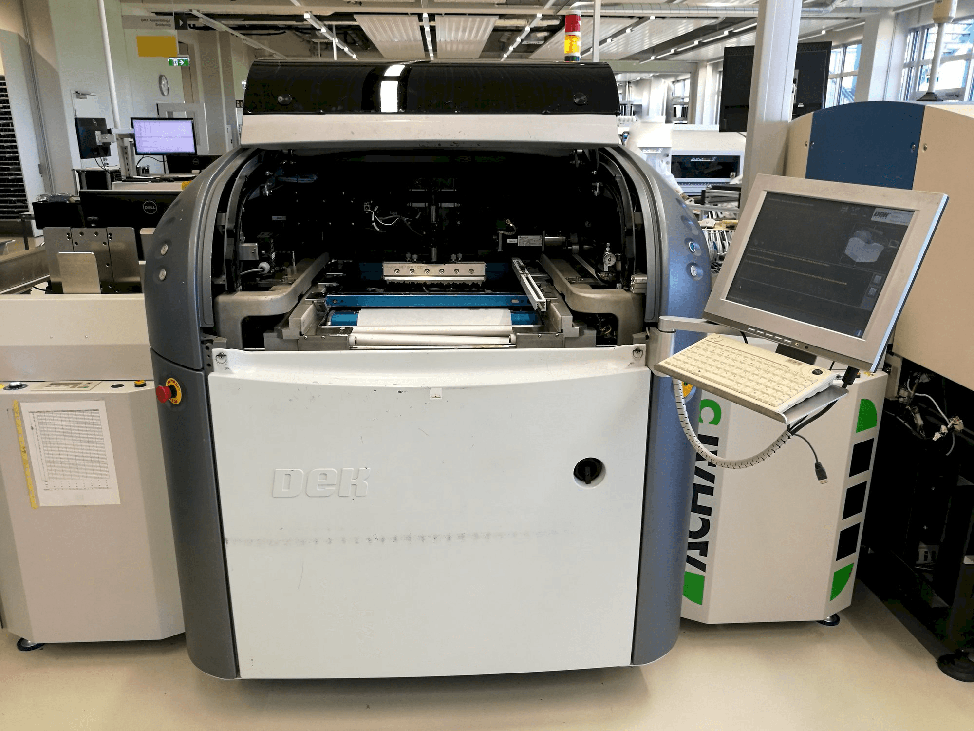 DEK HORIZON 03i X-maskinen framifrån