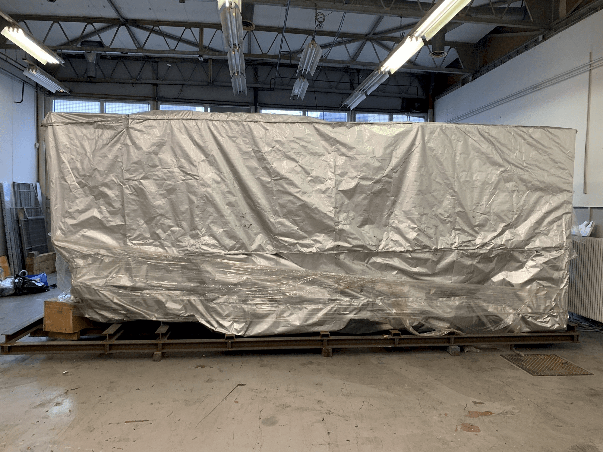 YCM NH 500A-maskinen framifrån