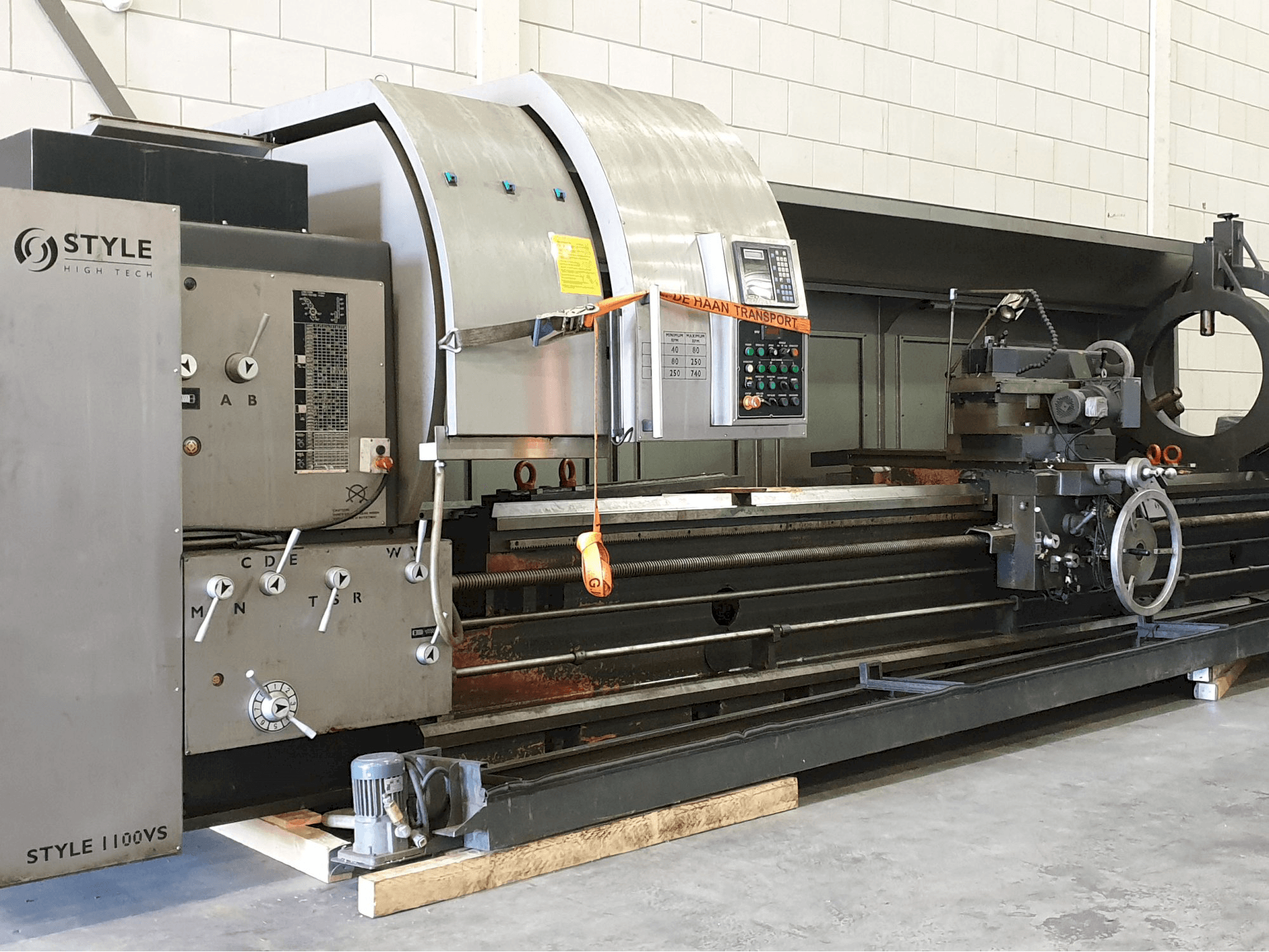 STYLE-maskinen framifrån1100VS
