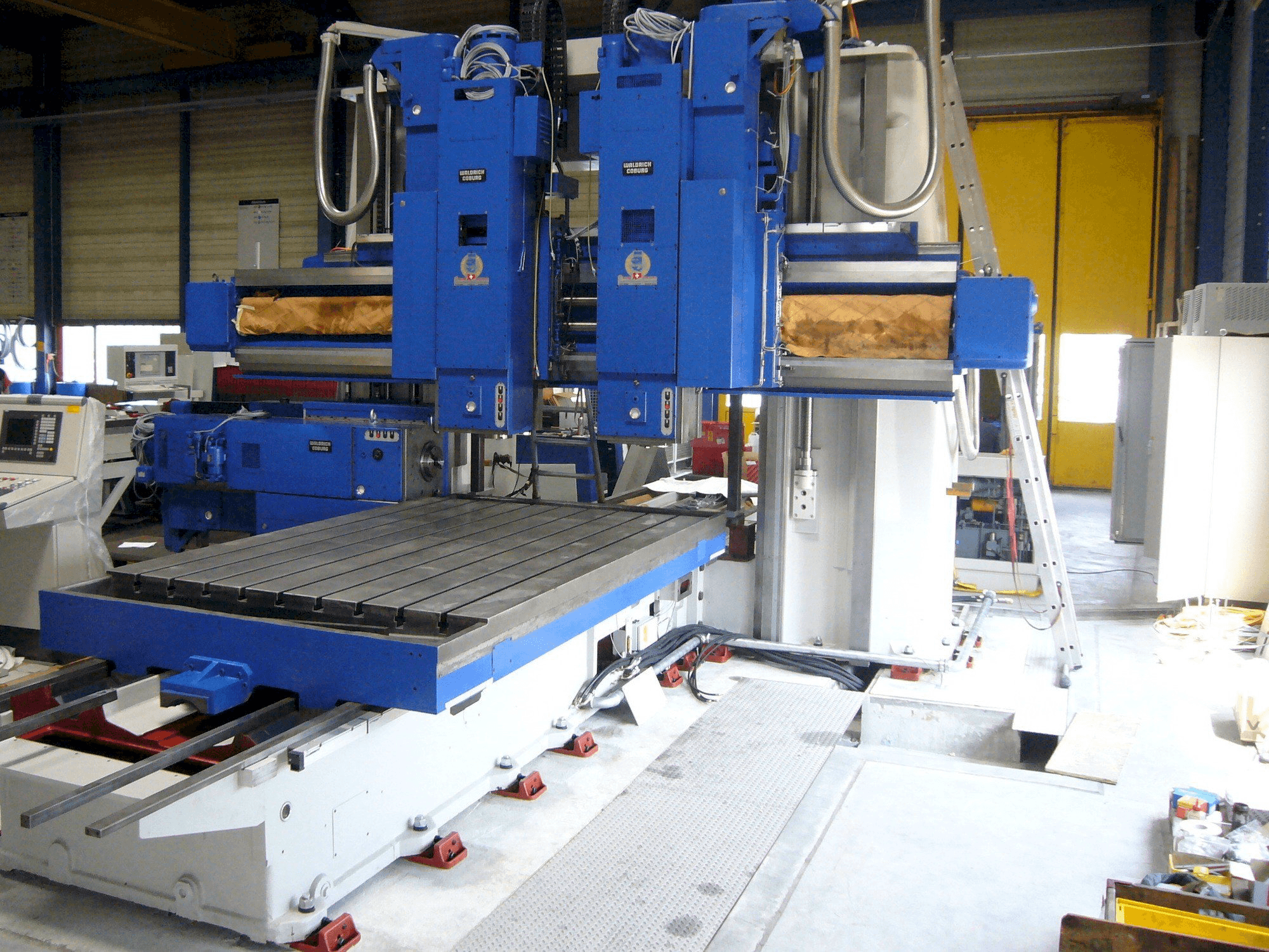 Waldrich Coburg-maskinen framifrån