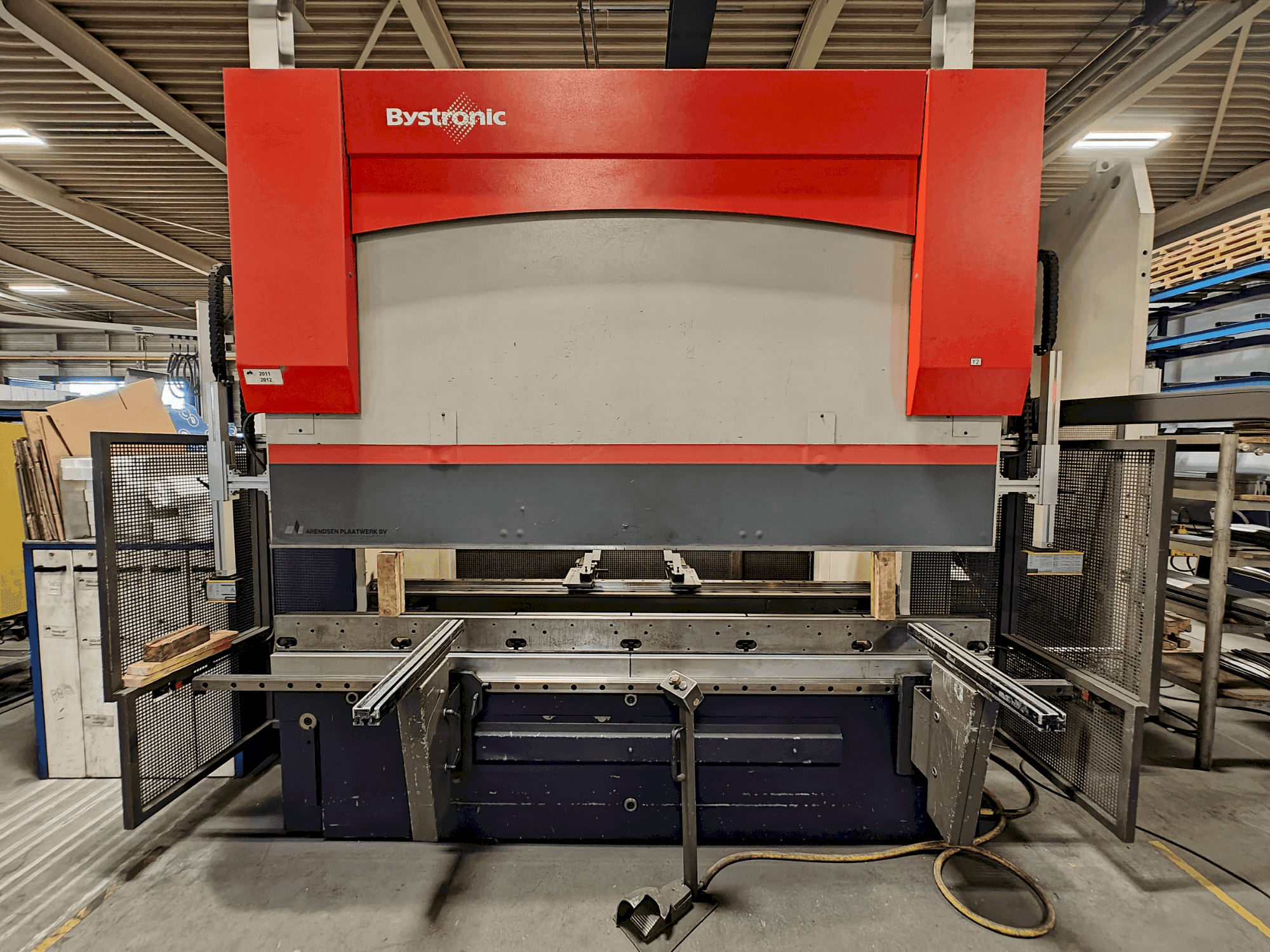 Bystronic PR 100x3100-maskinen framifrån