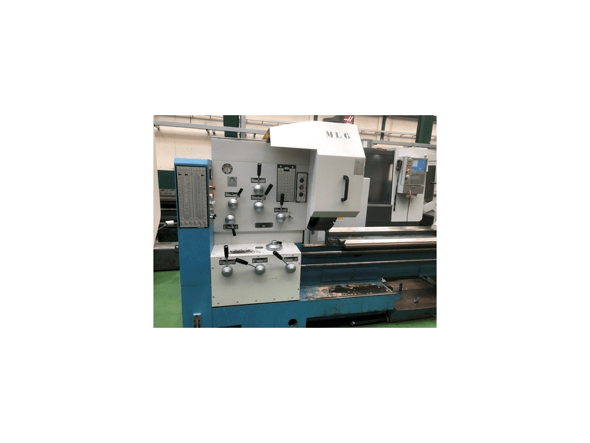 Poreba TPK 80x4000-maskinen framifrån