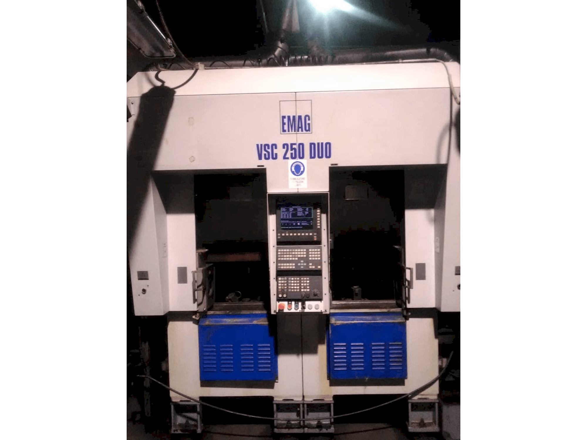 EMAG VSC 250 Duo-maskinen framifrån
