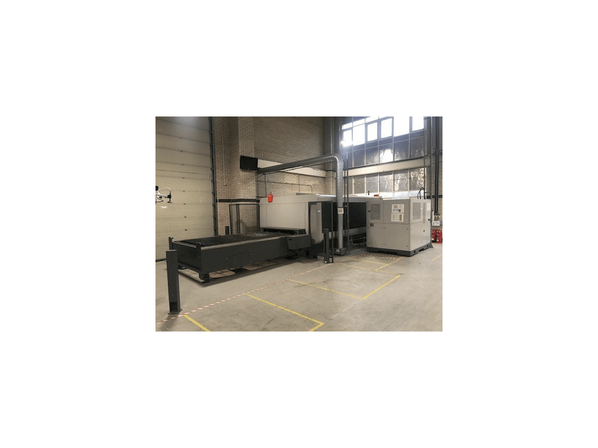 Bystronic BySprint Fiber 3015-maskinen framifrån