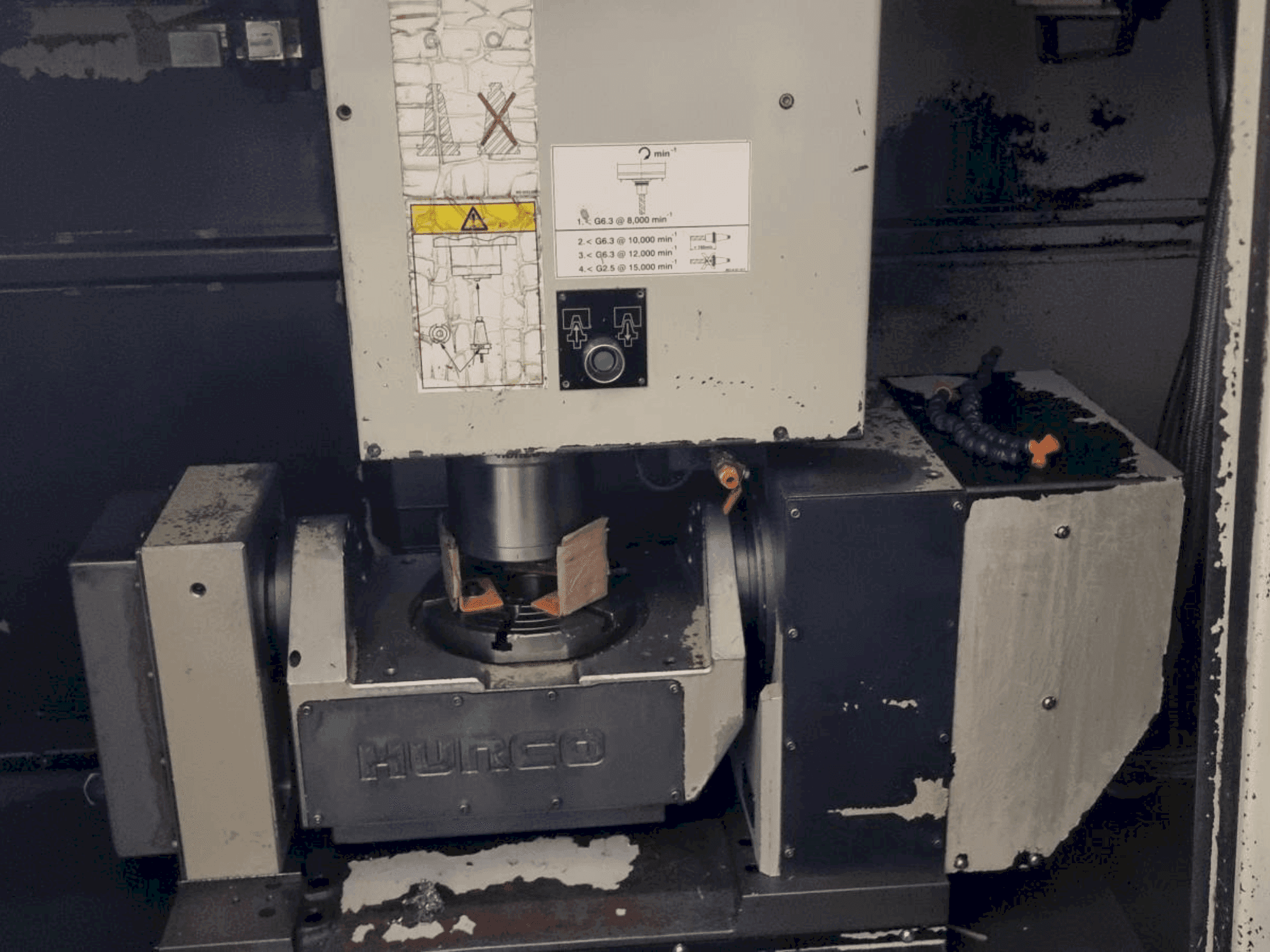 Hurco VMX 50T-maskinen framifrån