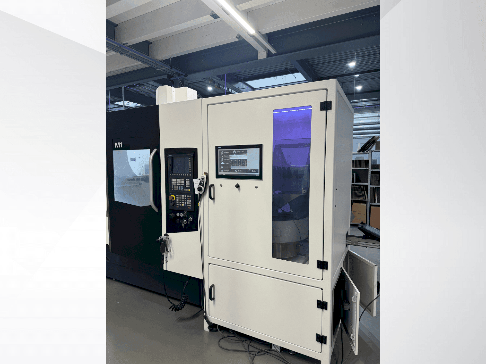 DMG M1-maskinen framifrån