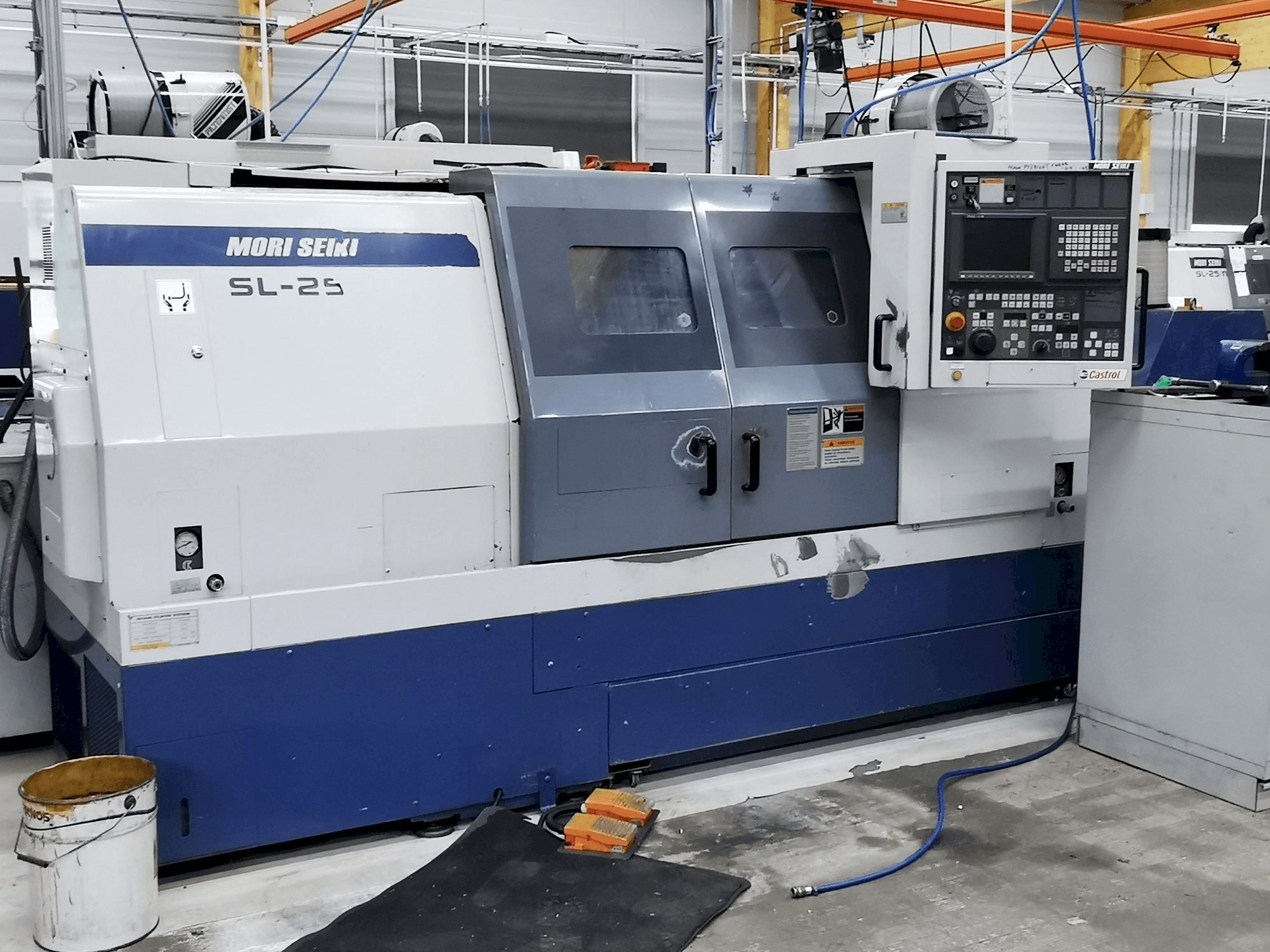 MORI SEIKI SL-250 BMY-maskinen framifrån