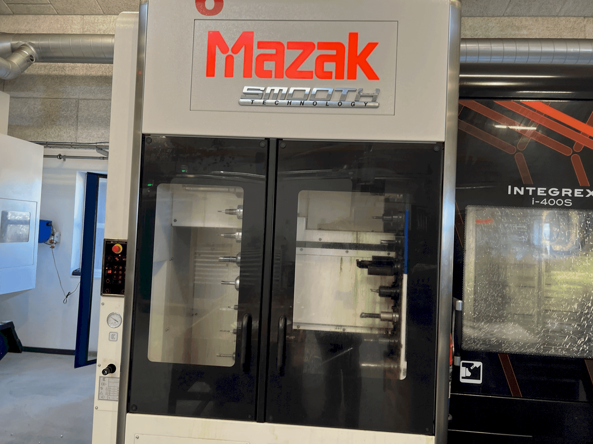 Mazak Integrex i-400S-maskinen framifrån