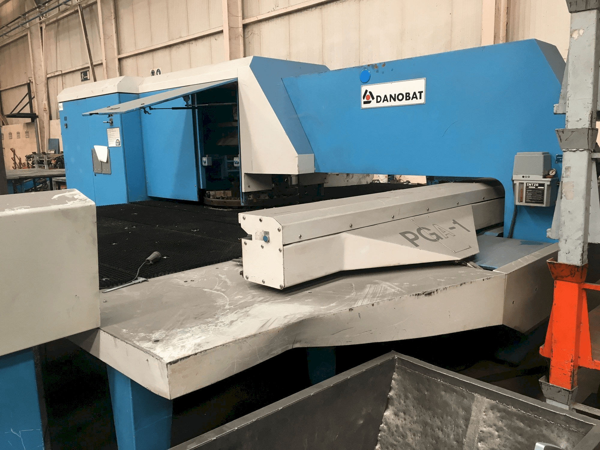 DANOBAT PGA-1-maskinen framifrån