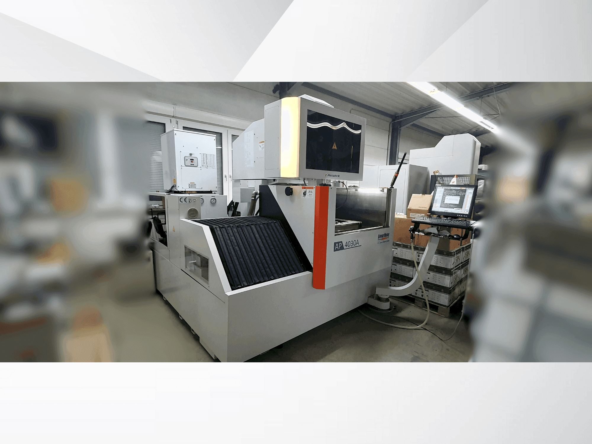 AccuteX AP 4030A-maskinen framifrån