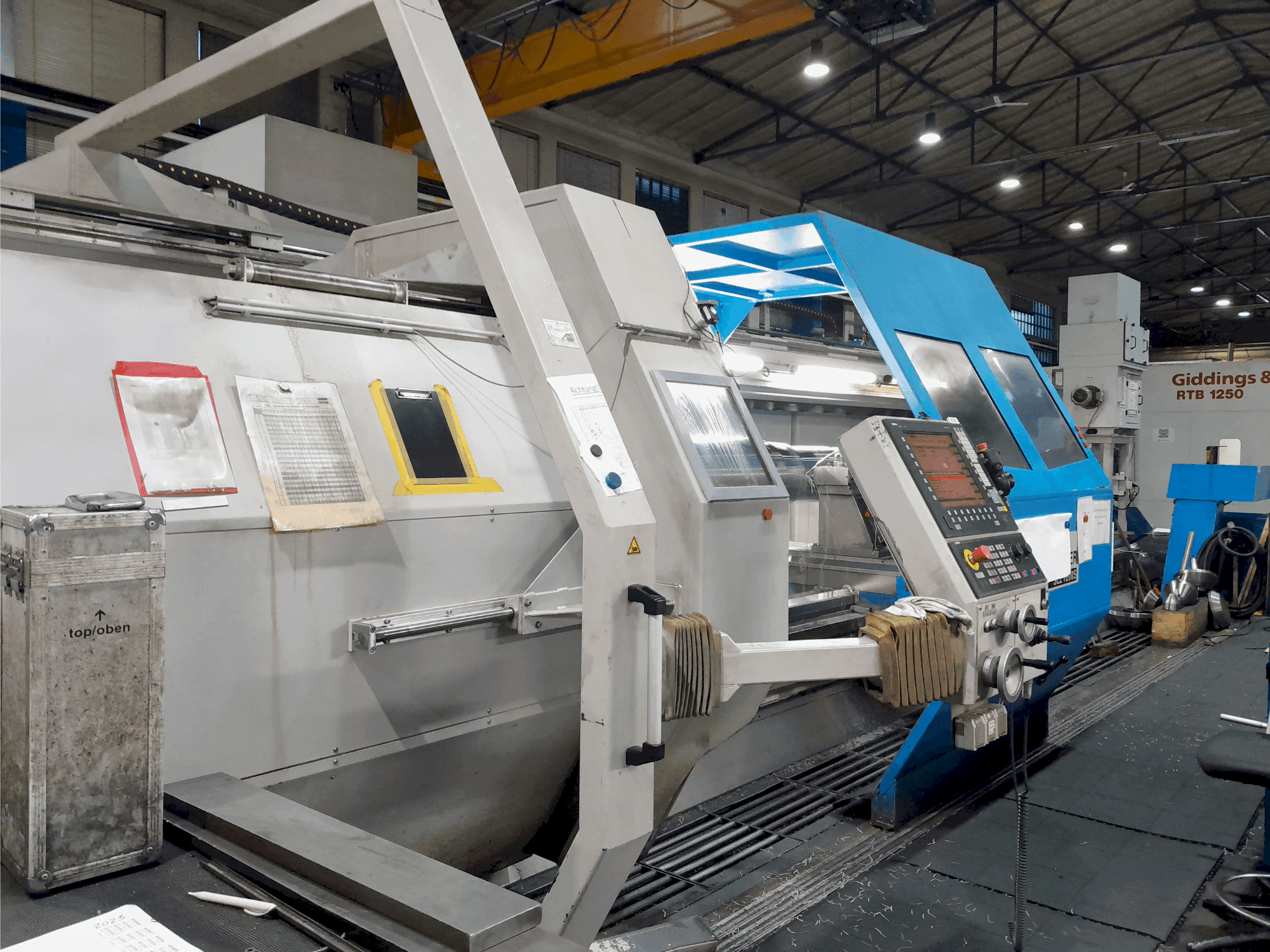 SEIGER SLZ 1200S-maskinen framifrån