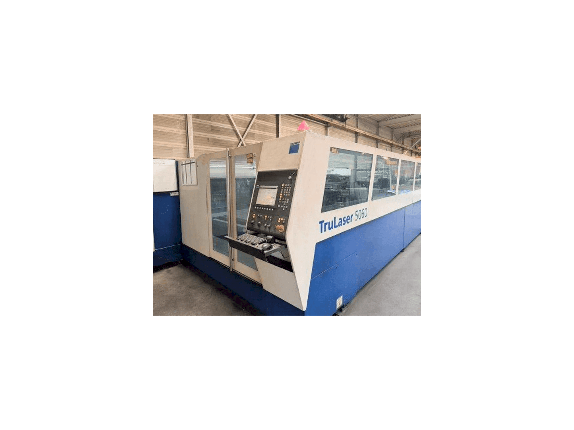 TRUMPF TruLaser 5060-maskinen framifrån