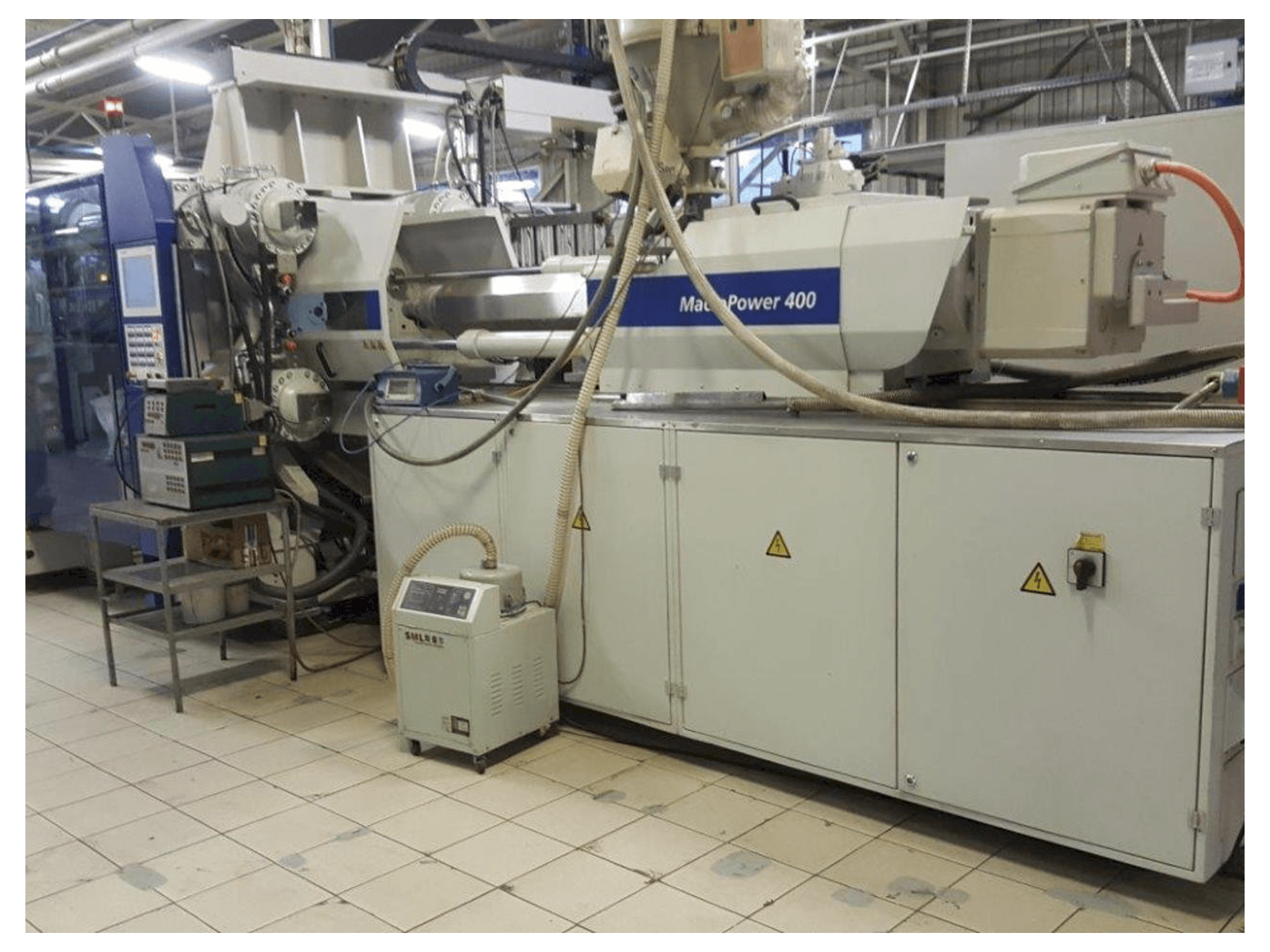 Battenfeld Macro Power 400/3400-maskinen framifrån