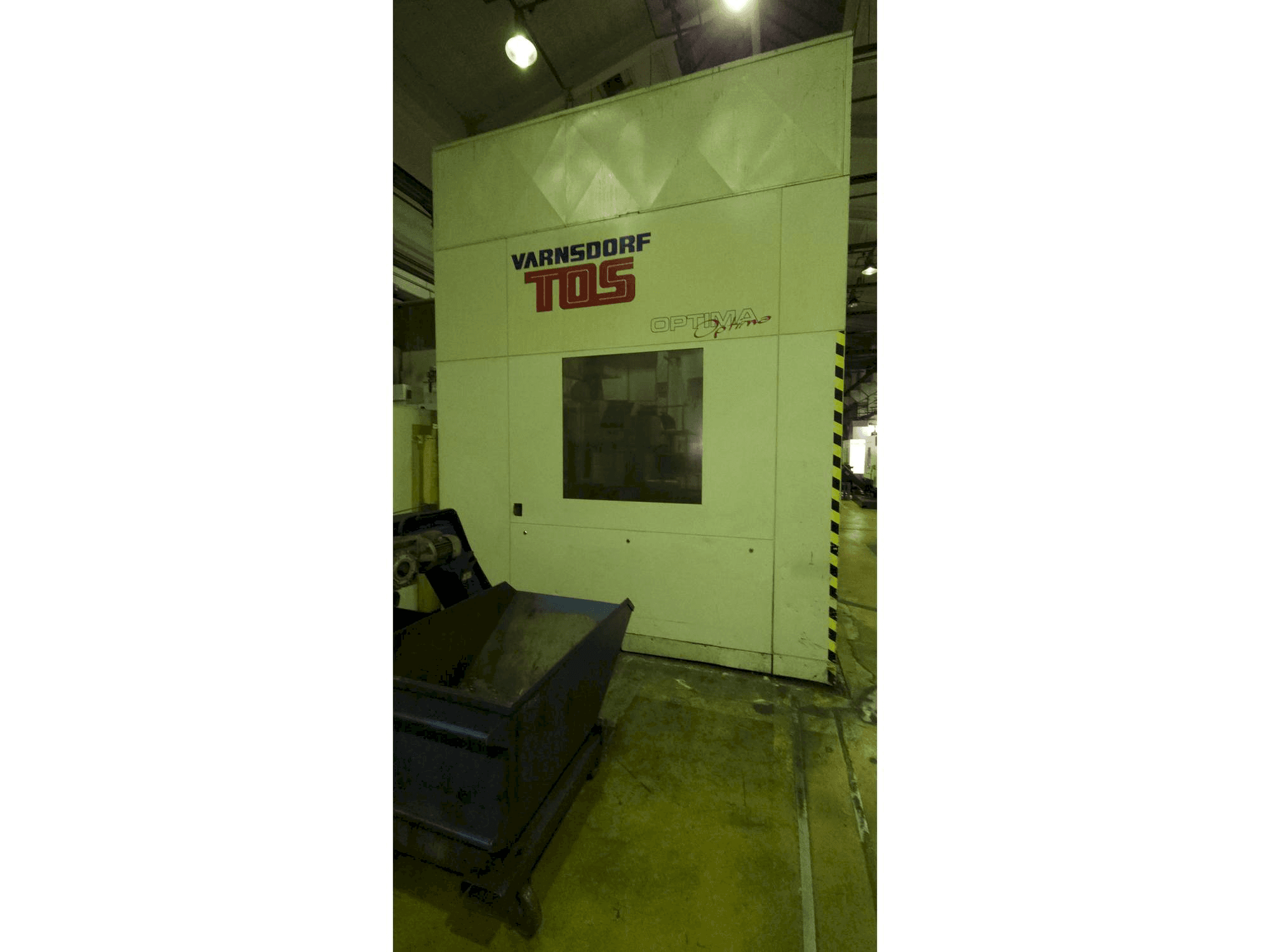 TOS Optima-maskinen framifrån