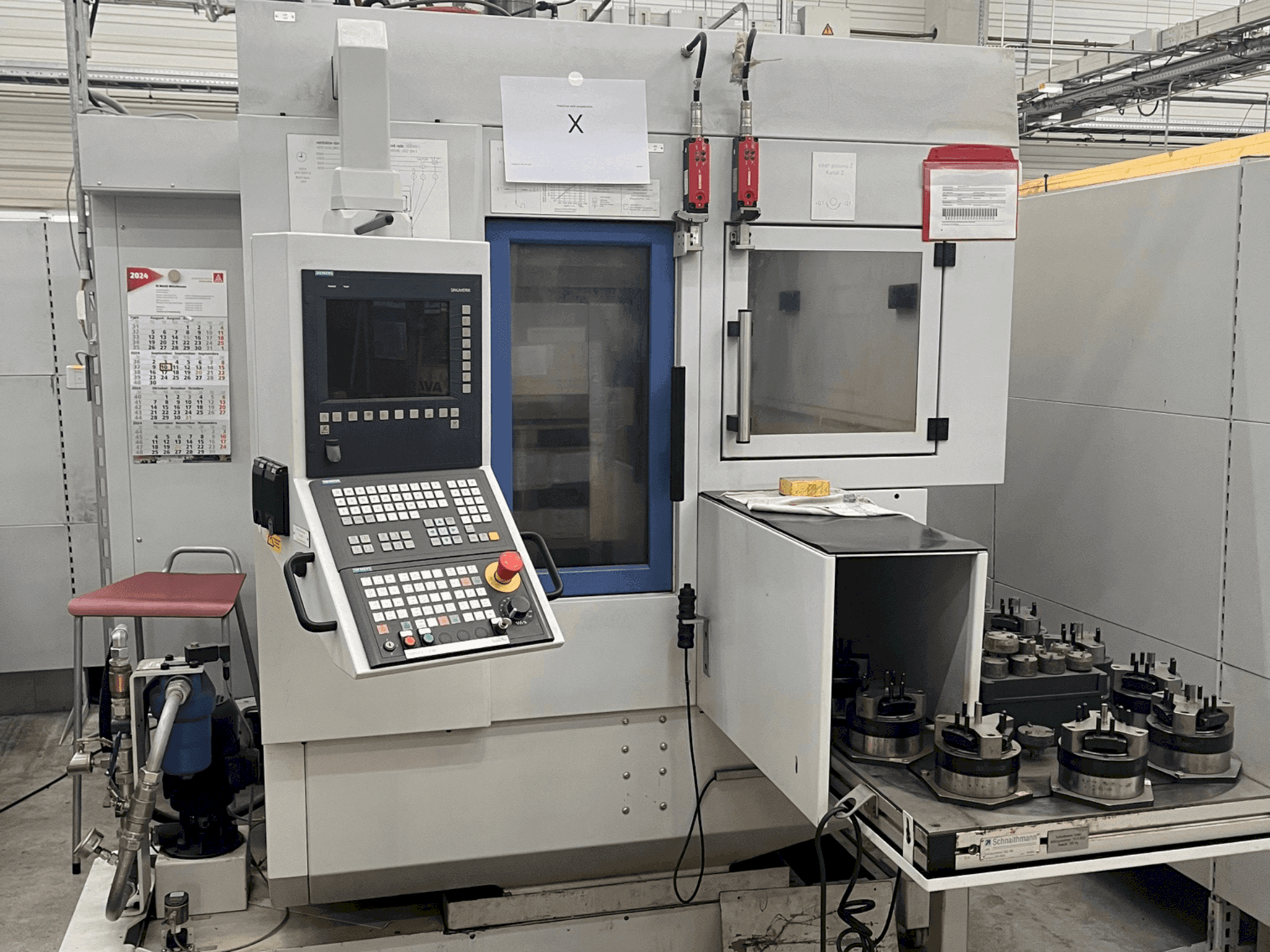 Scherer - Feinbau VDZ 100L-maskinen framifrån