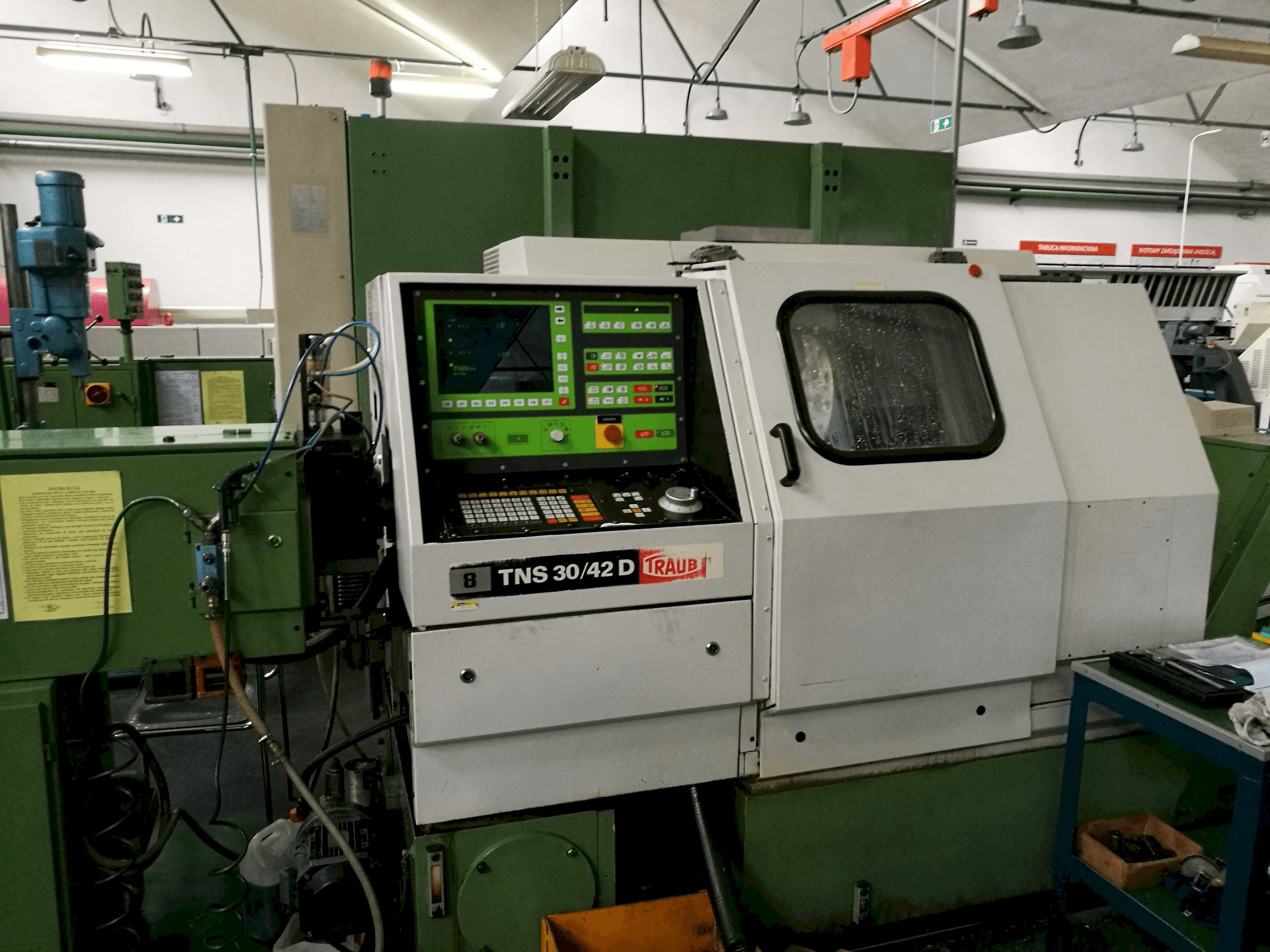 TRAUB TNS 30/42 D-maskinen framifrån