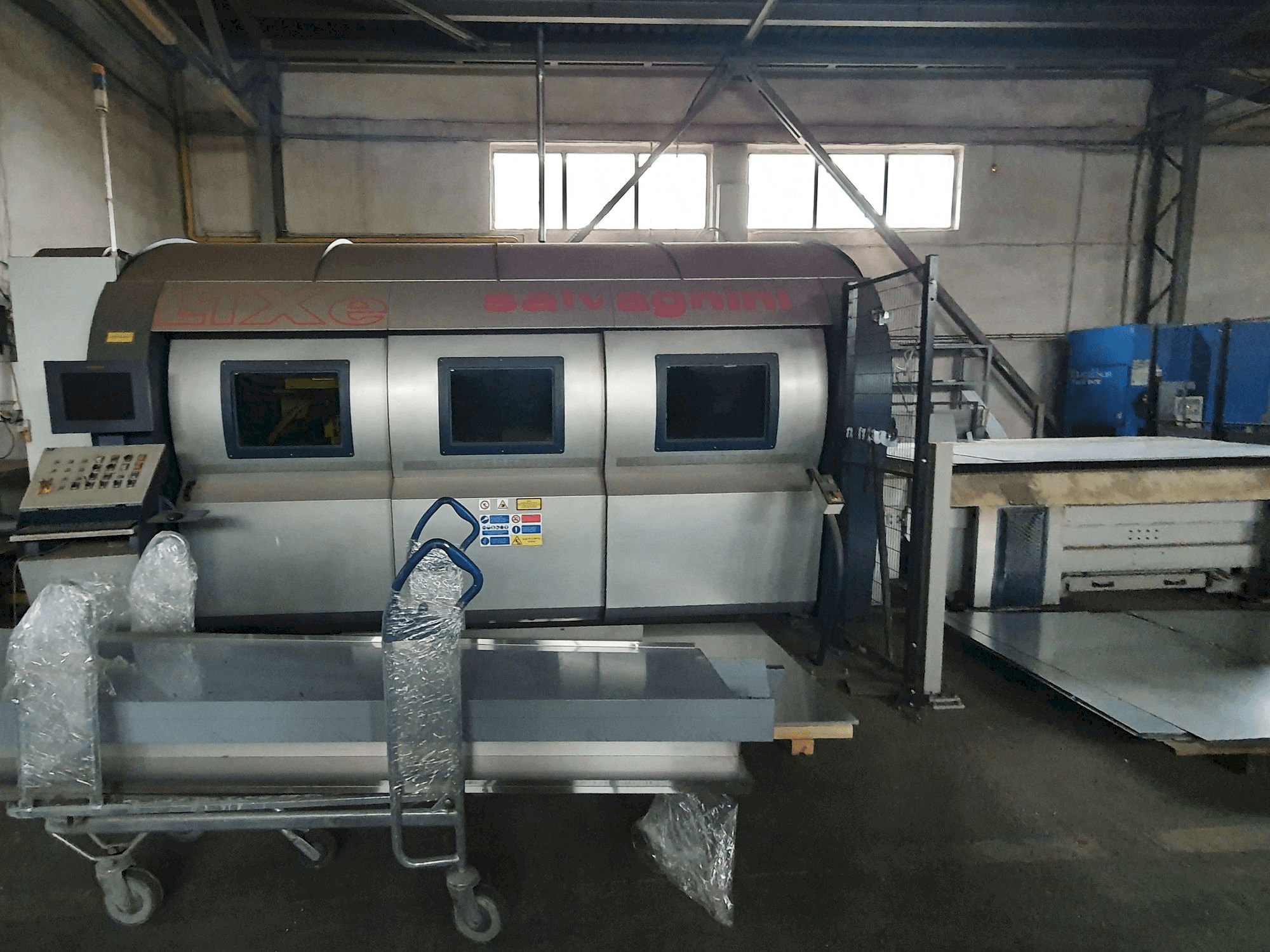 Salvagnini L1X-maskinen framifrån