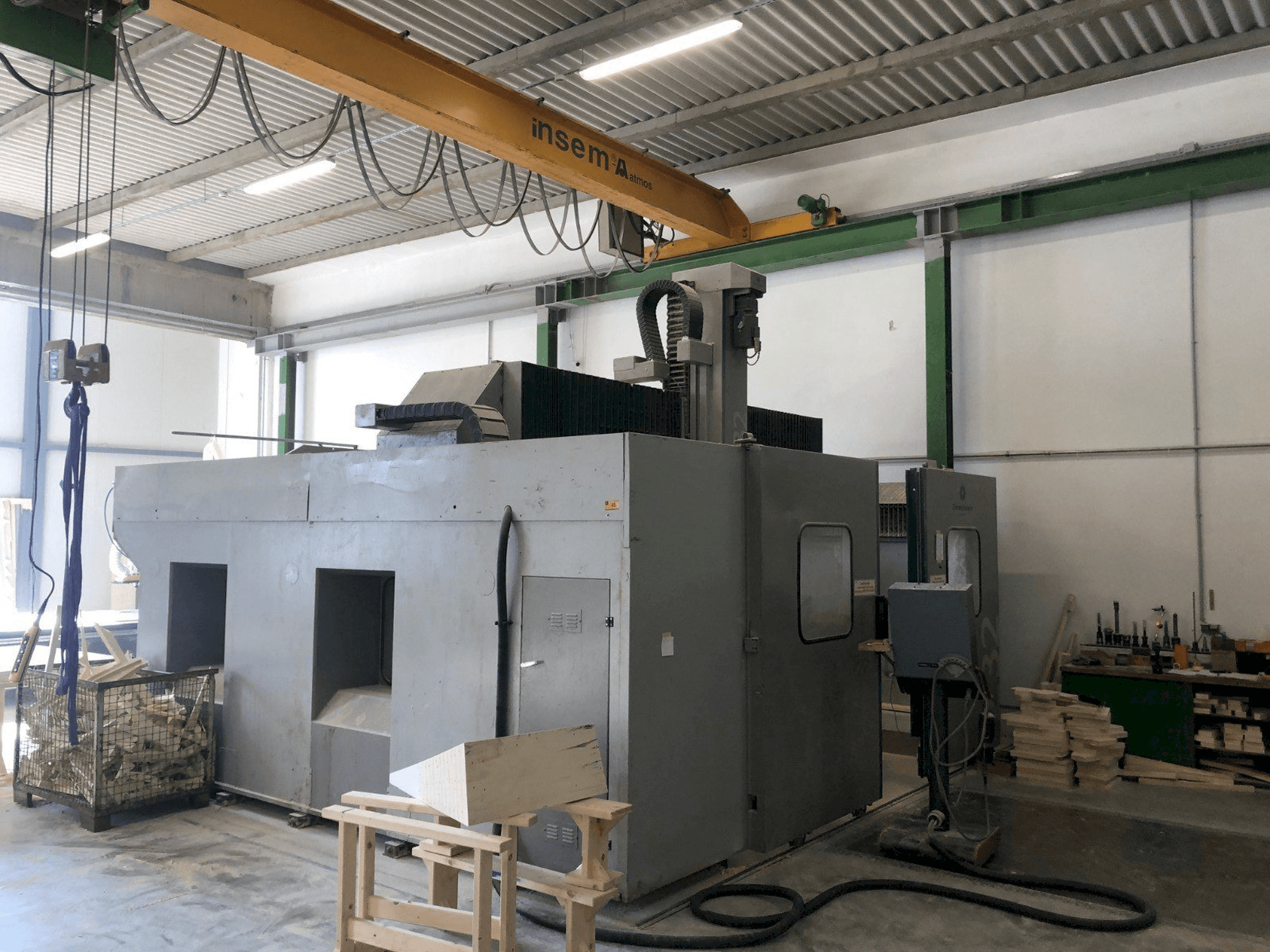 Zimmermann FZ 32-maskinen framifrån