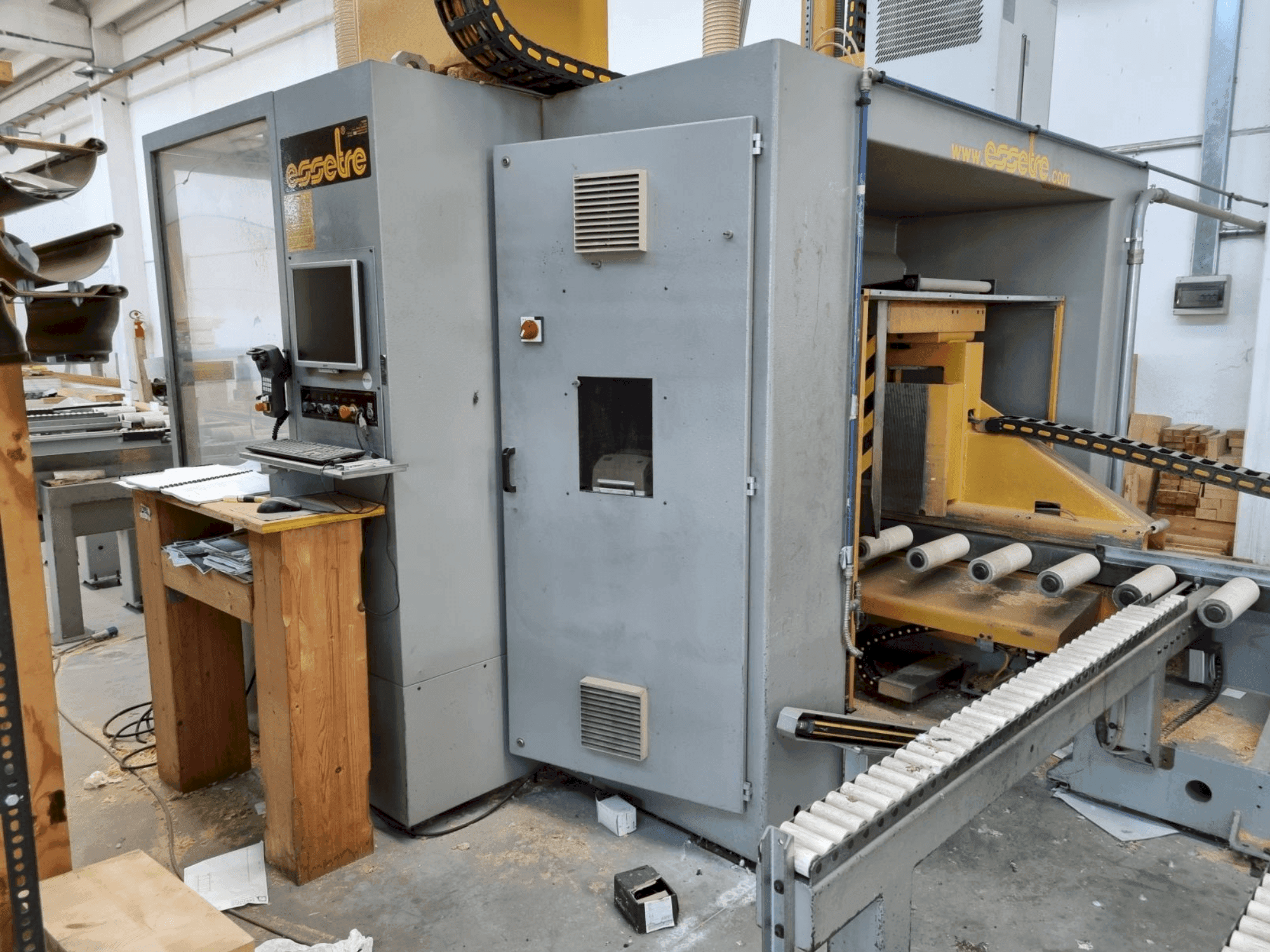 ESSETRE TECHNO-maskinen framifrån