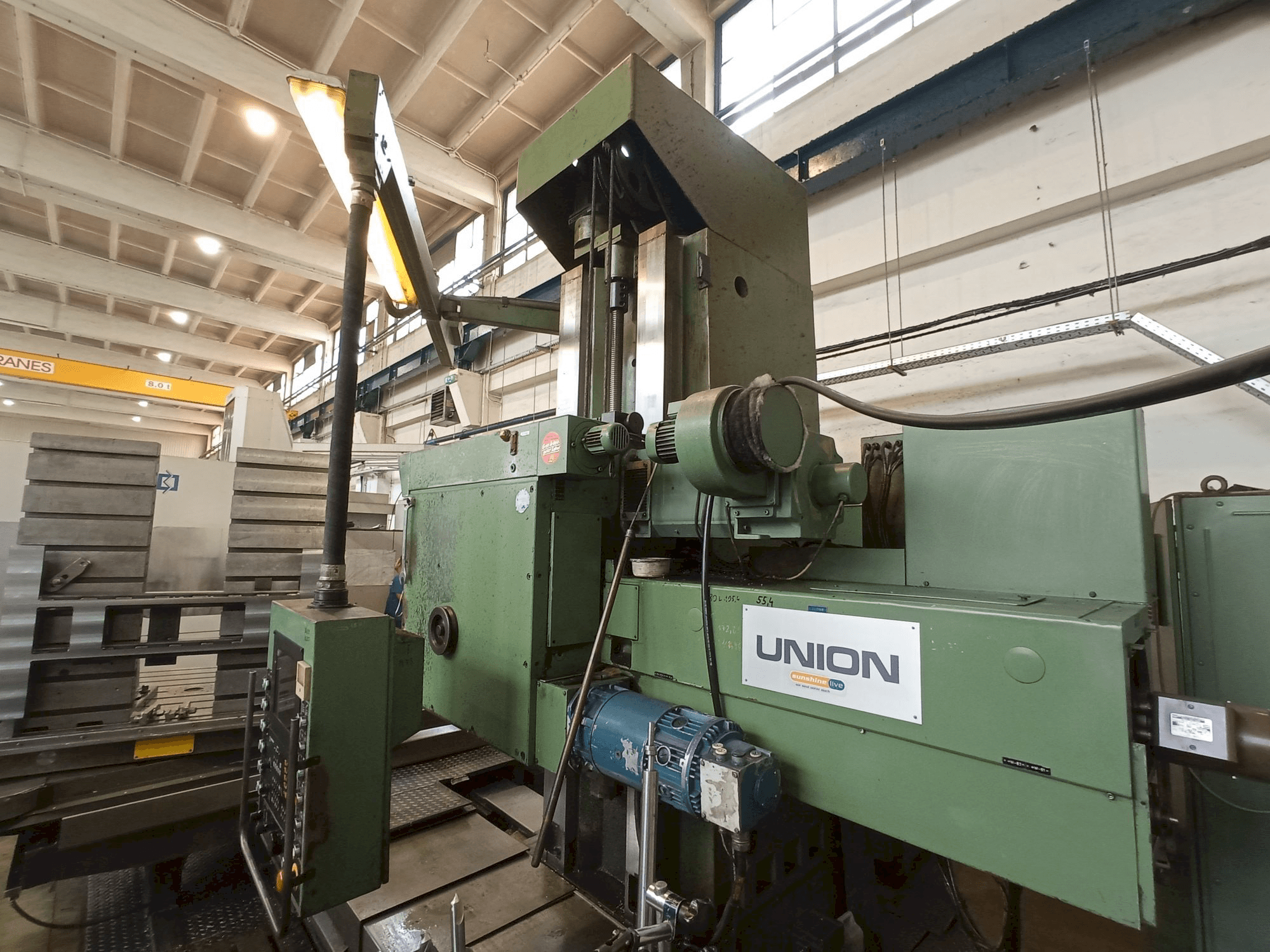 Union BFT 110-maskinen framifrån