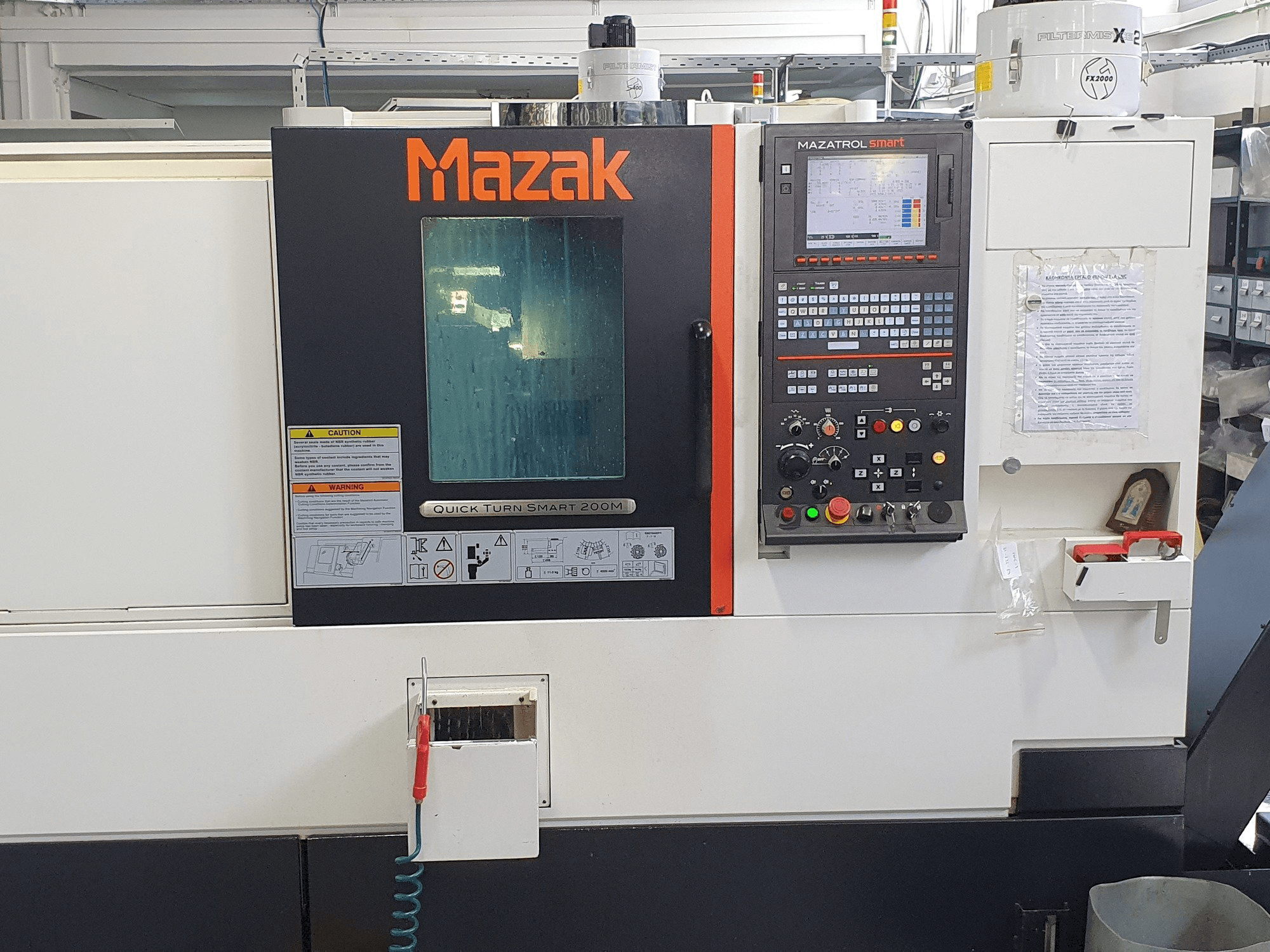 Mazak QTS200M-maskinen framifrån