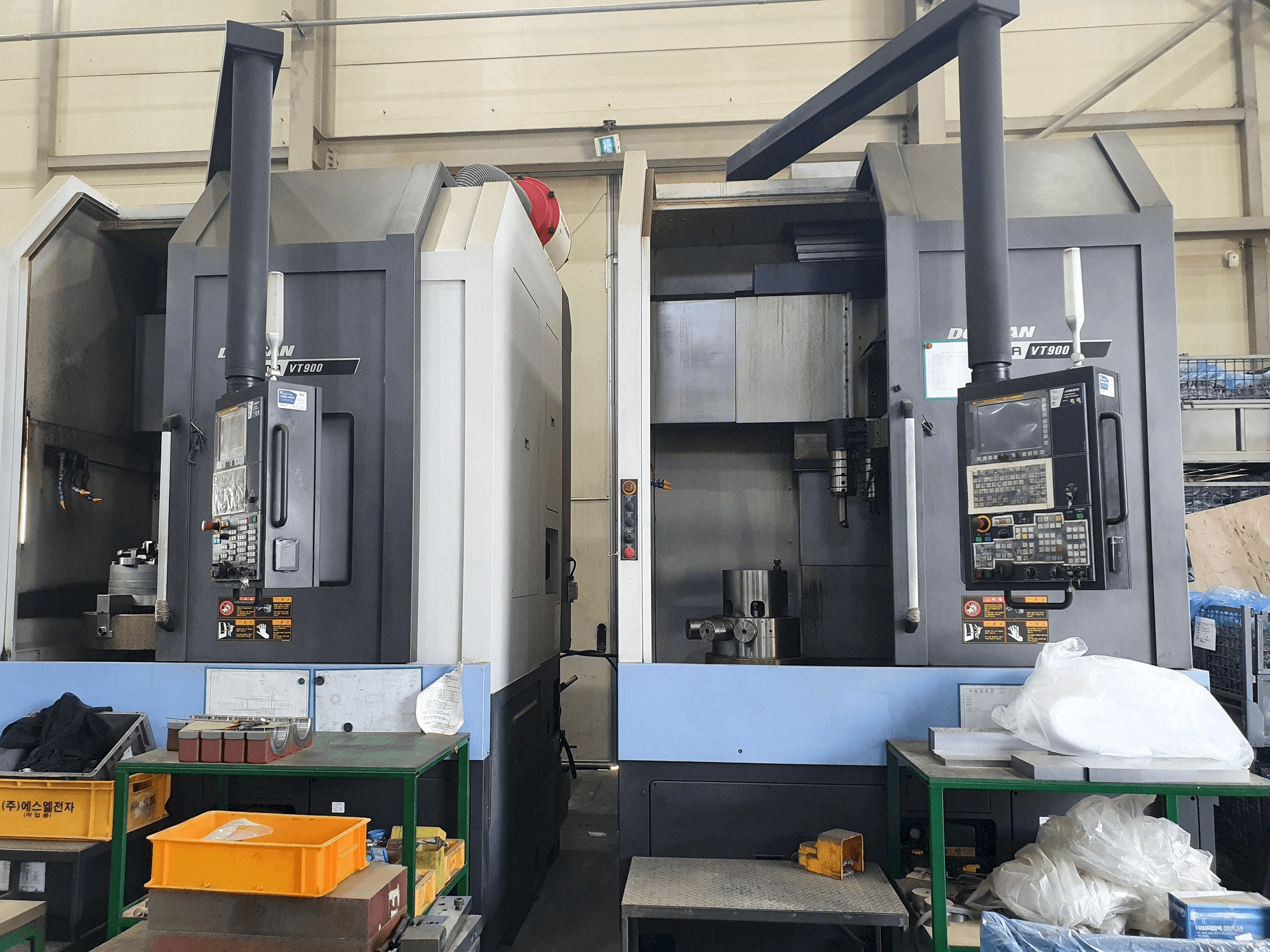 Doosan PUMA VT900-maskinen framifrån